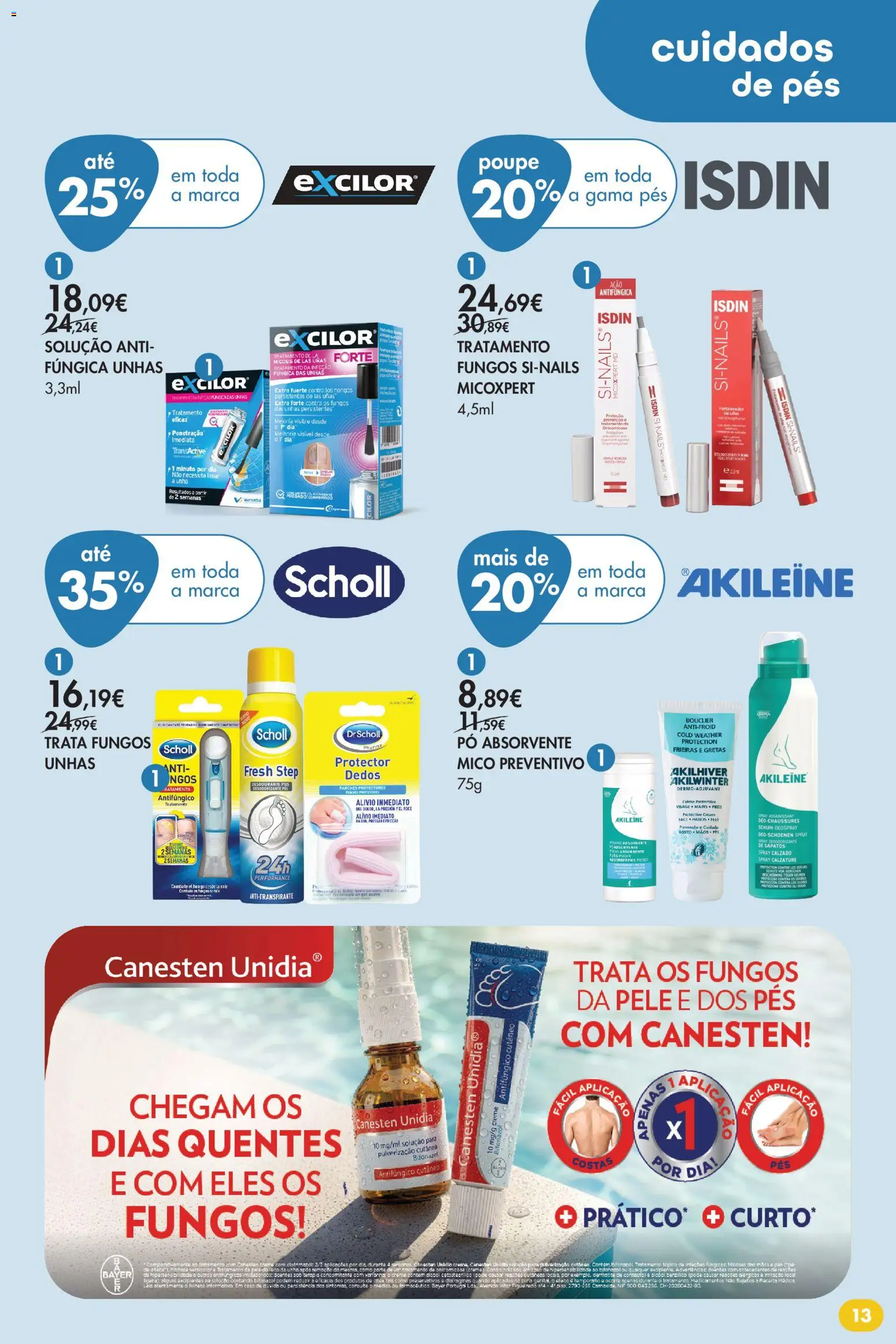 Pingo Doce folheto Bem Estar Verão 2 Lojas │ válido de 14/07/2026 | Página: 13 | Produtos: Pó, Preservativos, Desodorizante, Creme