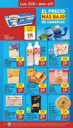 Vista previa Aldi folleto Canarias válido desde el 31/08/2026 | Página: 12 | Productos: Snacks, Galletas, Azúcar, Pavo