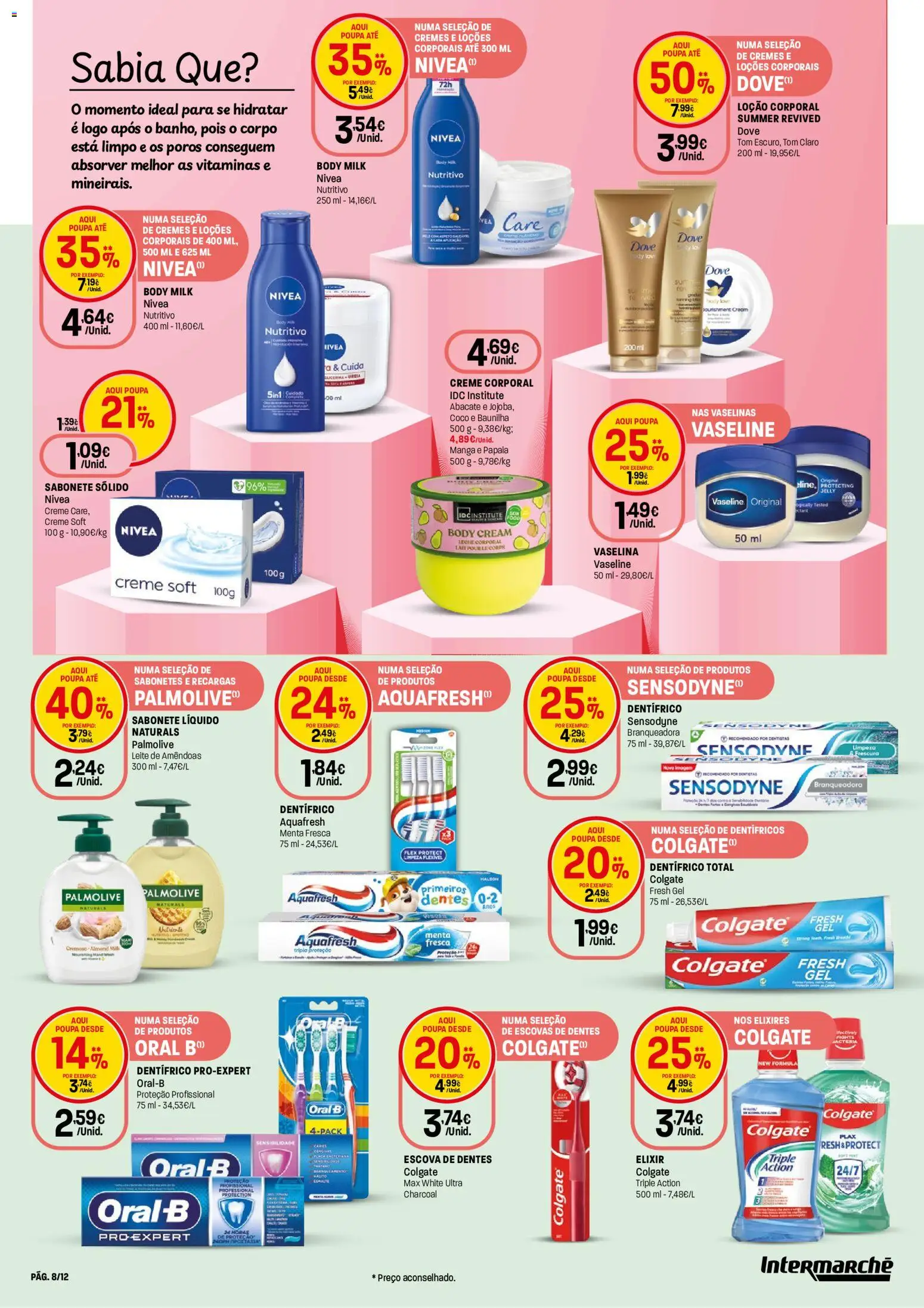 Intermarché Folheto Especial Beleza Contact │ válido de 14.05.2026 | Página: 8