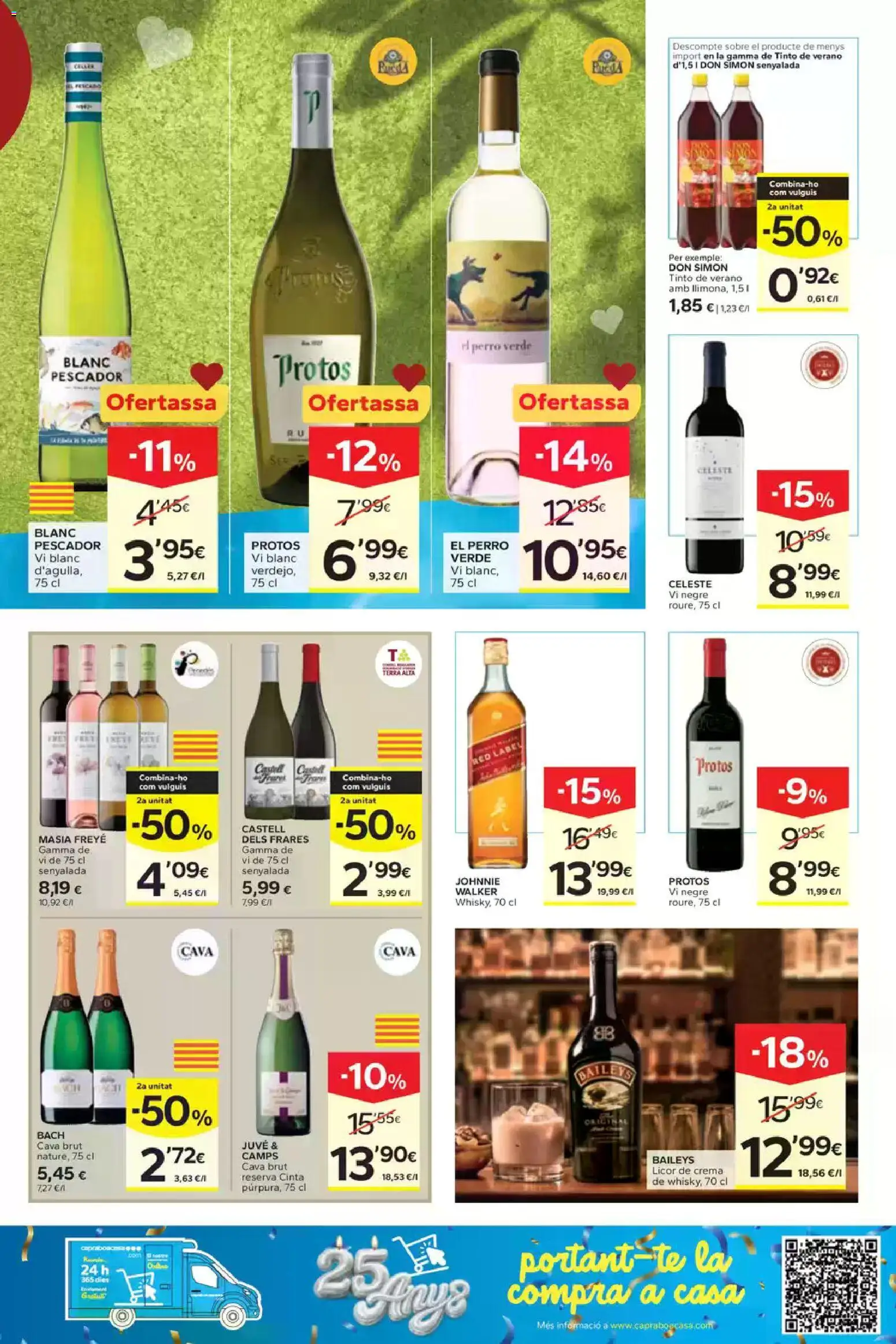Caprabo folleto │ válido desde el 16/07/2026 | Página: 17 | Productos: Licor, Crema, Té