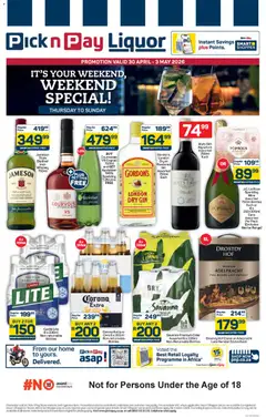Pick n Pay specials catalogue – valid from 30.04.2026