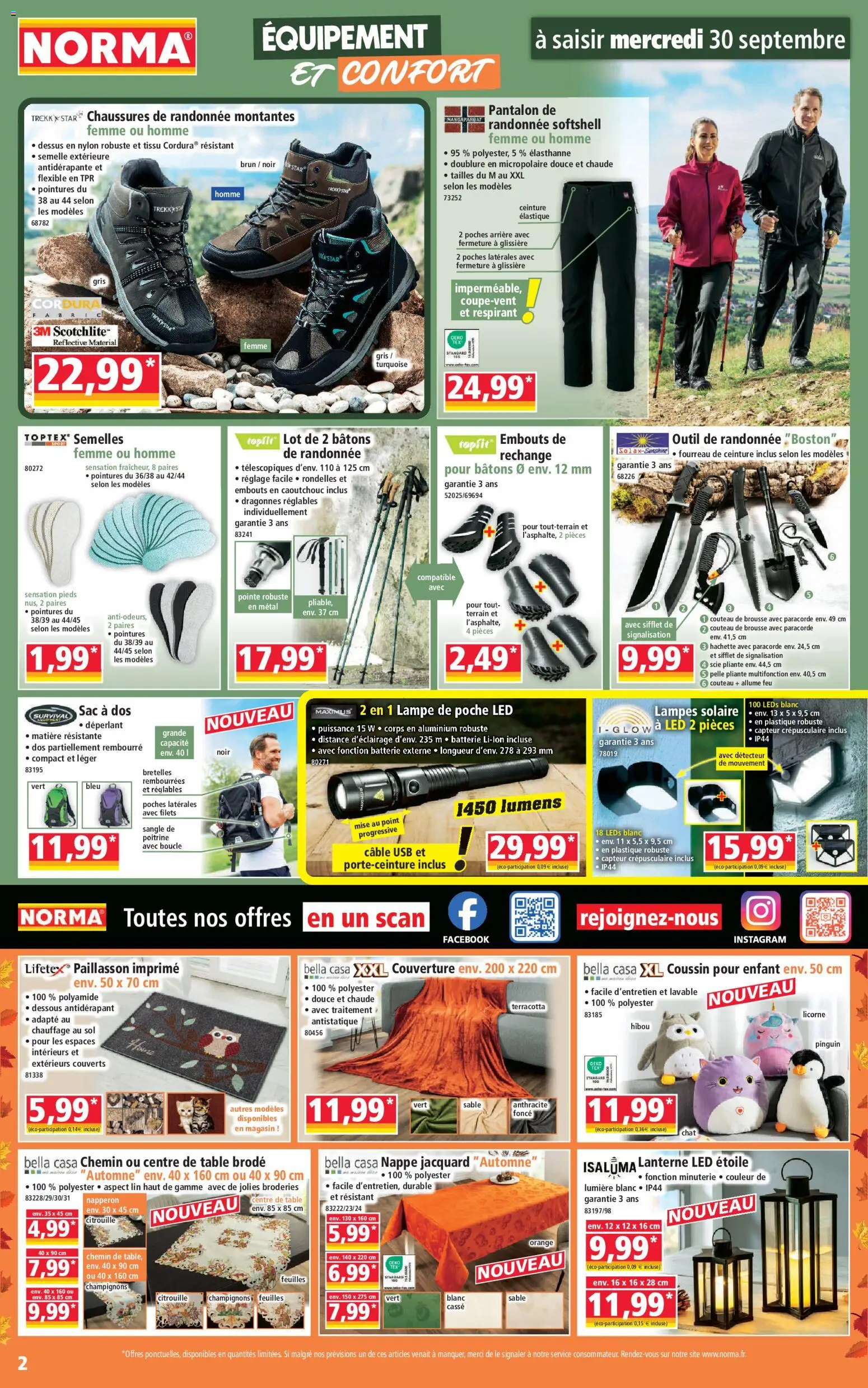 {H1} | Page: 2 | Produits: Allume feu, Câble USB, Lampe, Lanterne LED