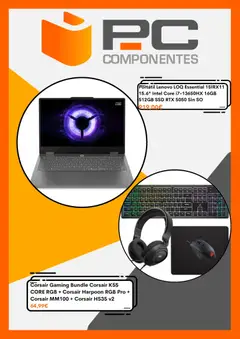 Vista previa PC Componentes folleto válido desde el 07/09/2026 | Página: 5 | Productos: Portátil, Portátil Lenovo