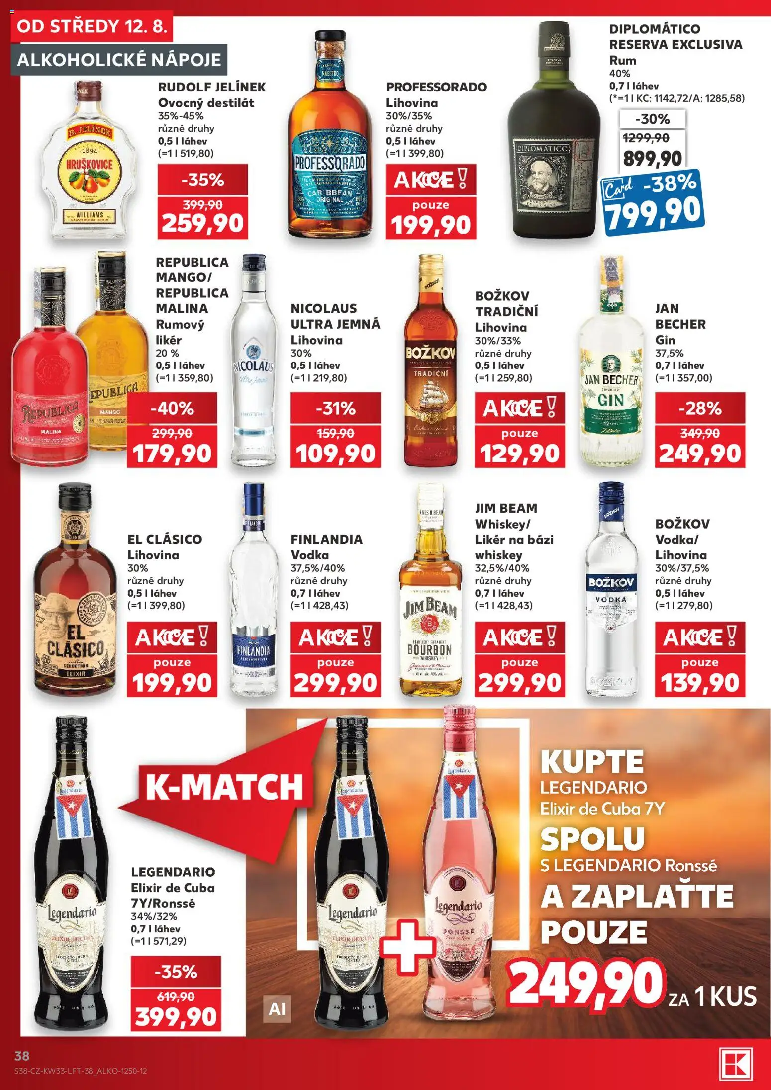 Kaufland leták - Kolín od 12.08.2026 | Strana: 38