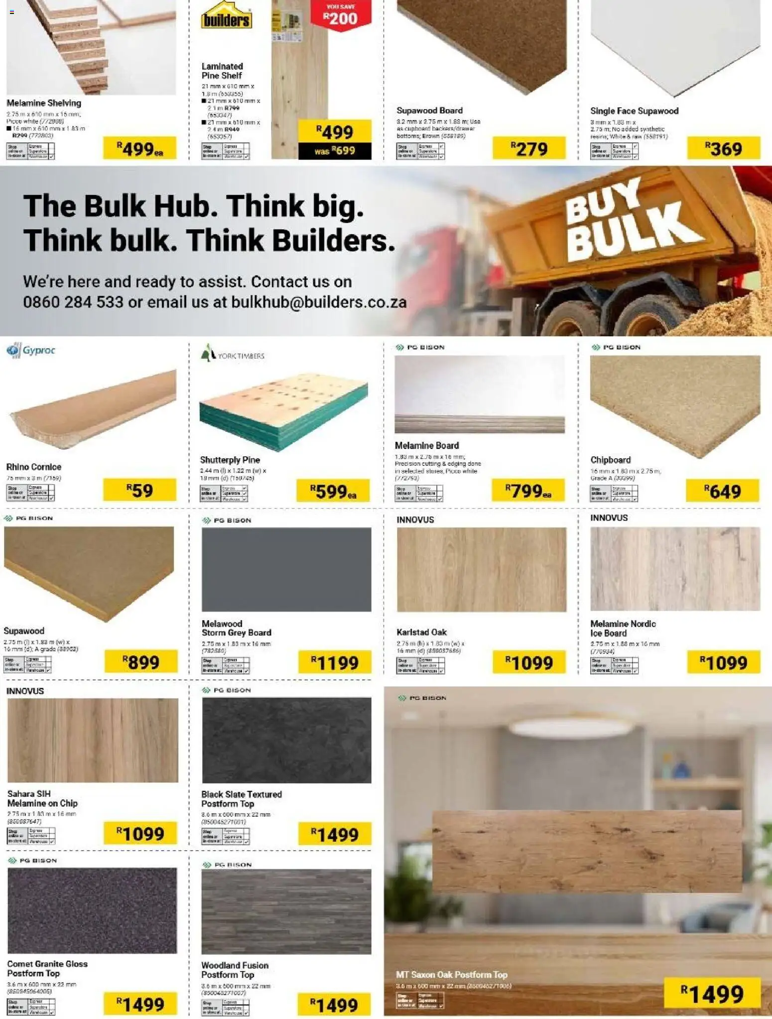 New Builders catalogue – valid from 06/10/2026 | Page: 7 | Products: Gloss, PC, Shelf