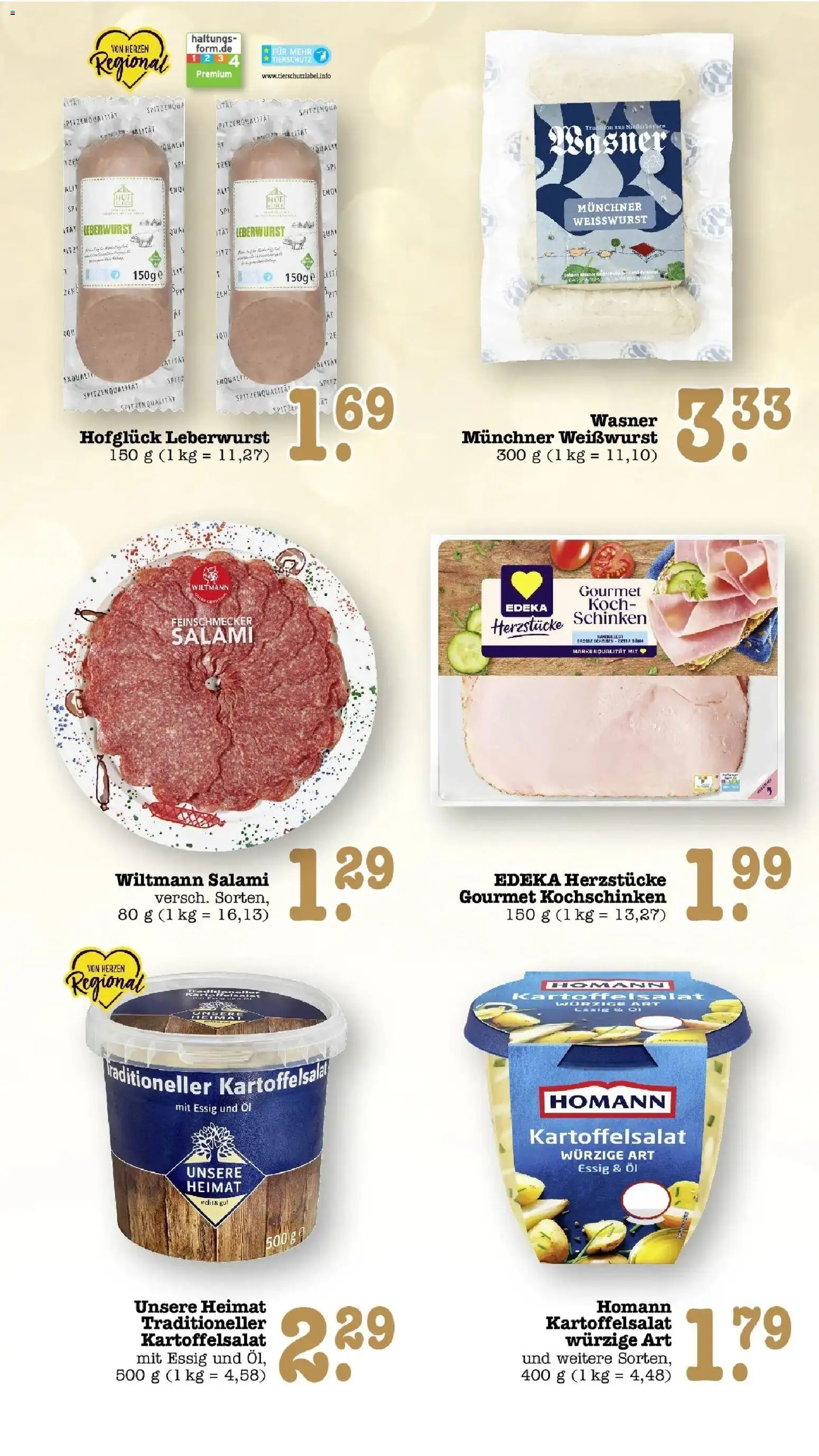 E center Prospekt Achern (ab 28.09.2026) zum Blättern | Seite: 33 | Produkte: Öl, Weißwurst, Salami, Schinken