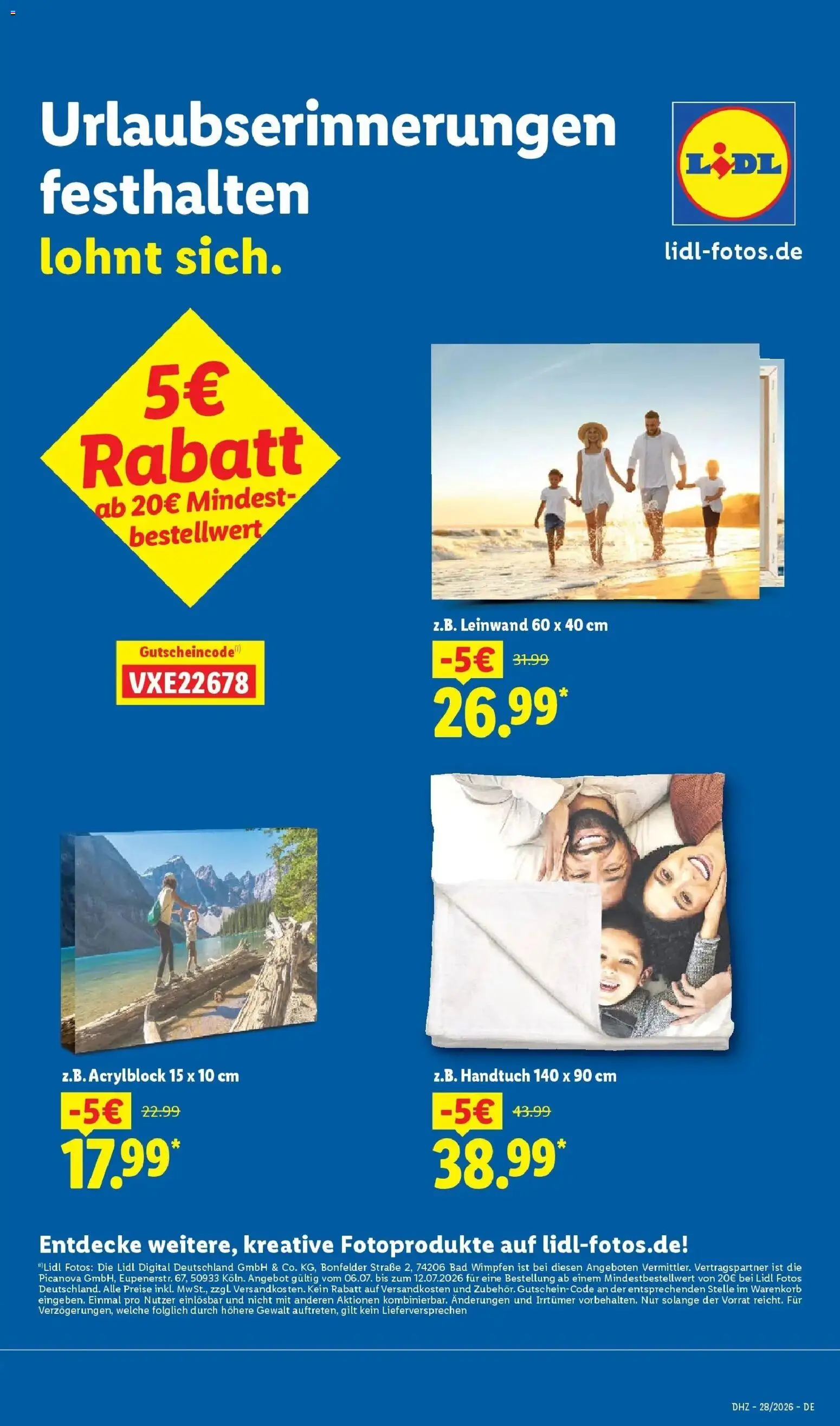Lidl Prospekt Plettenberg – gültig ab 06.07.2026 | Seite: 61 | Produkte: Bad
