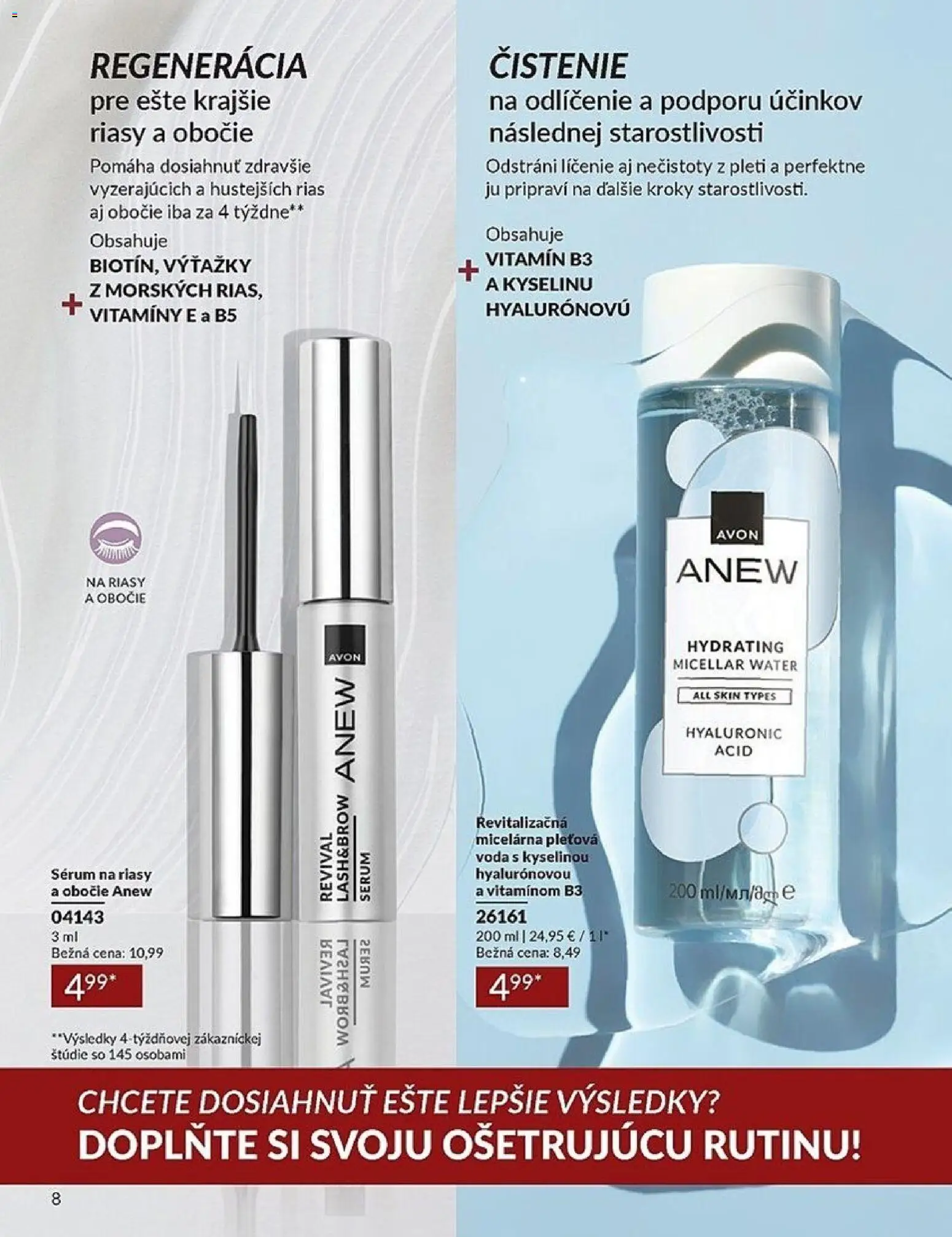 Nové Avon akcie – leták je platný od 01.06.2026 | Strana: 8 | Produkty: Voda