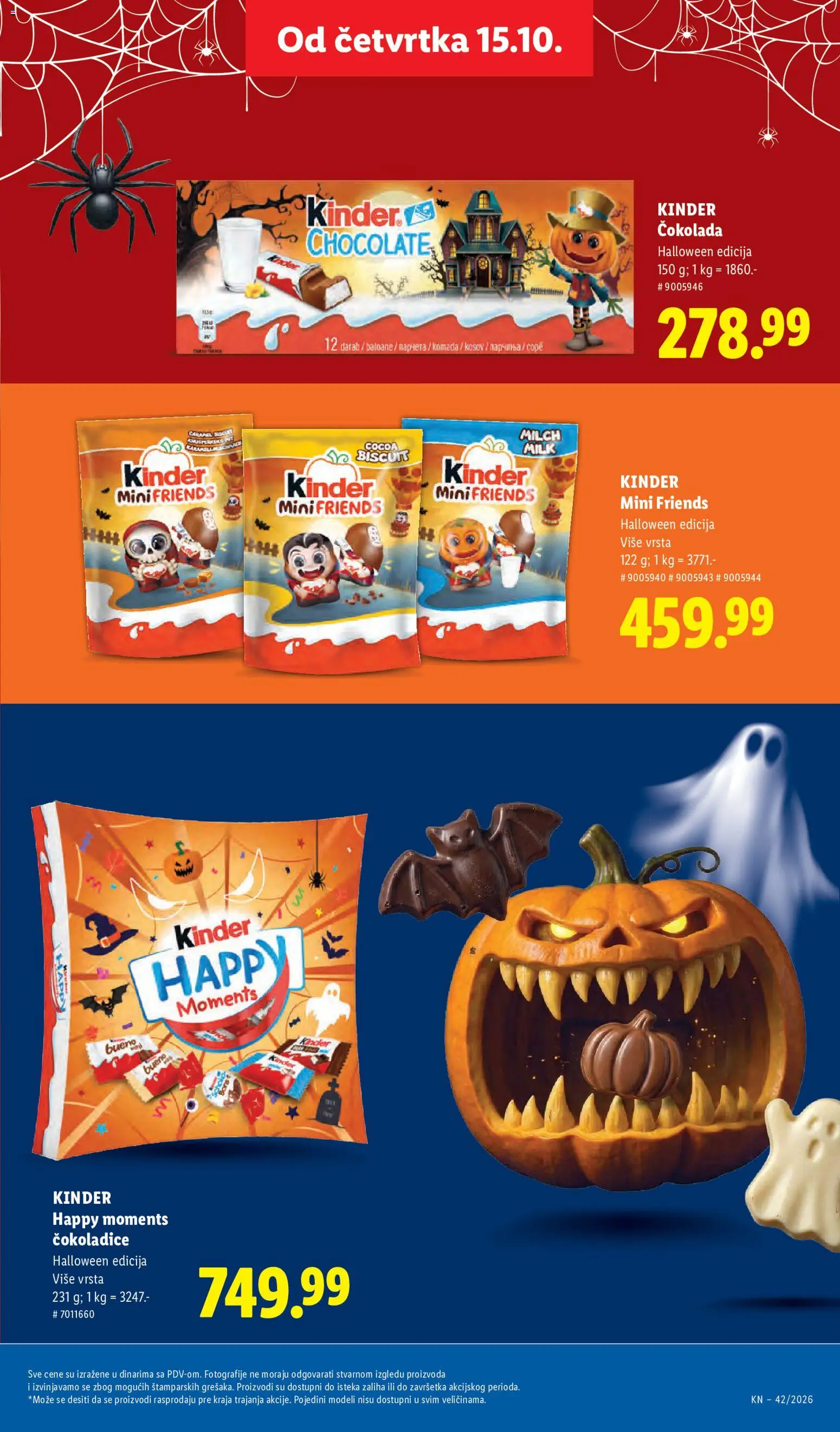 Lidl katalog - važi od 15.10.2026 | Strana: 67 | Proizvode: Čokolada