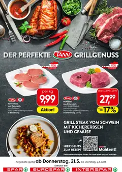 Spar Der Perfekte Grillgenuss - Tirol ab 21.05.2026 gültig