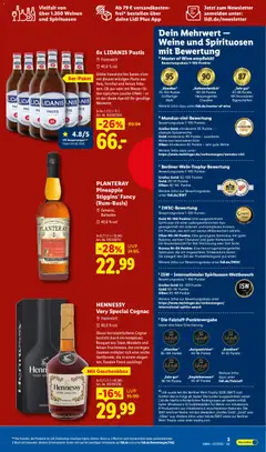 Lidl Prospekt ab 01.07.2026 gültig | Seite: 3 | Produkte: Berliner, Mandeln, Wasser, Wein