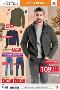 Pogląd oferty "Selgros cash&carry gazetka - Tekstylia" - ważna od 22.10.2026 | Strona: 17 | Produkty: Sweter, Kurtka, Spodnie, Cappuccino