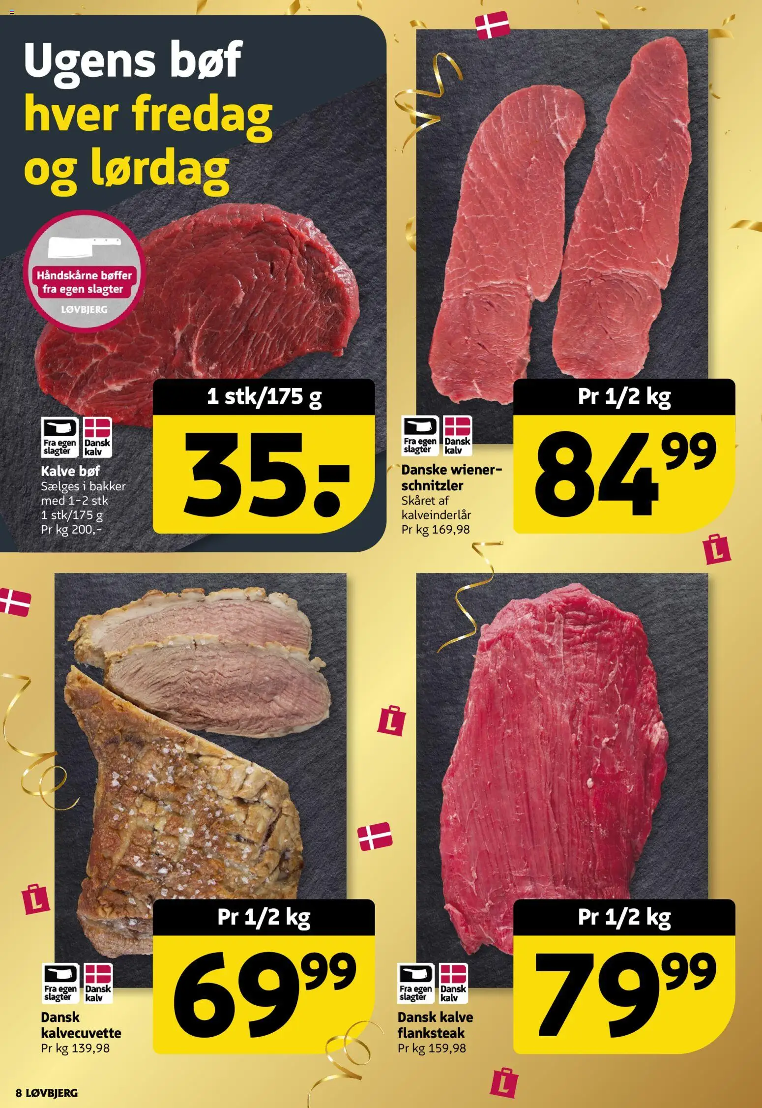 Løvbjerg tilbudsavis – gyldig fra 07/08/2026 | Side: 8 | Produkter: Máscara bucal, Bøffer, Schnitzler