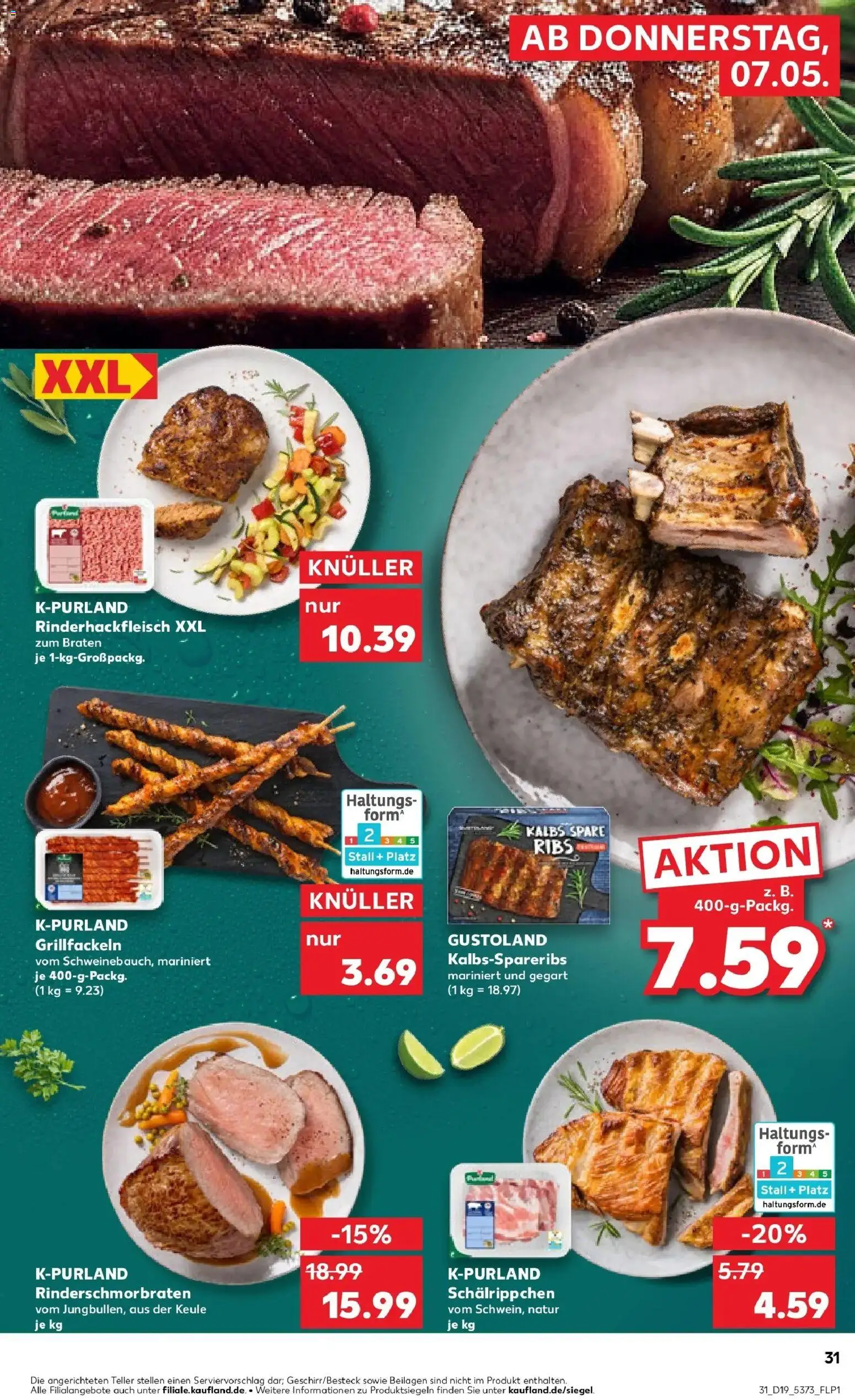 Prospekt Kaufland ab 04.05.2026 » Angebote Online zum Blättern | Seite: 36 | Produkte: Spare ribs