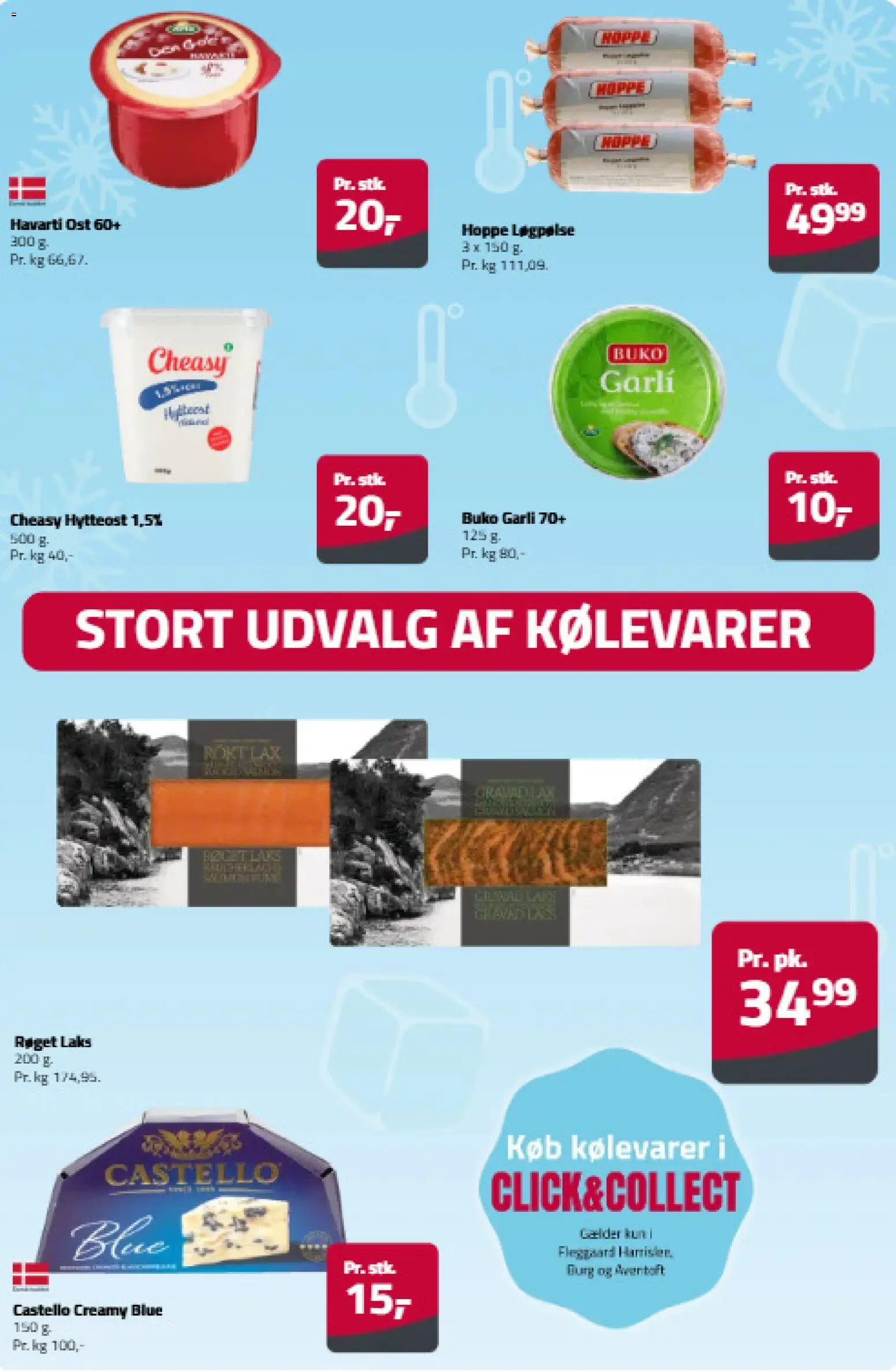 Fleggaard tilbudsavis – gyldig fra 19/08/2026 | Side: 17 | Produkter: Ost, Hytteost, Laks