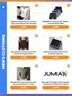 Offer preview "Jumia Catalogue" | Page: 14 | Products: Boxers, Underwear, Panties, Shorts