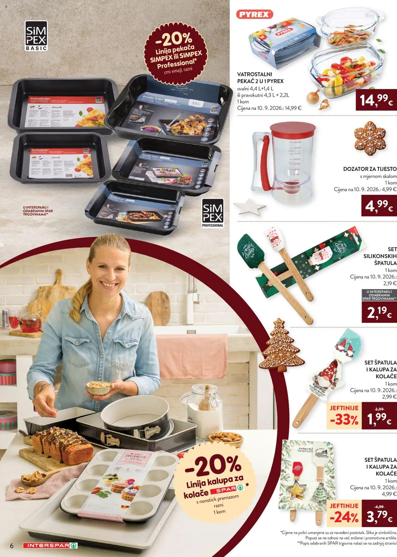 Interspar katalog | vrijedi od 07.10.2026 | Stranica: 8 | Proizvodi: Pekac, Tijesto