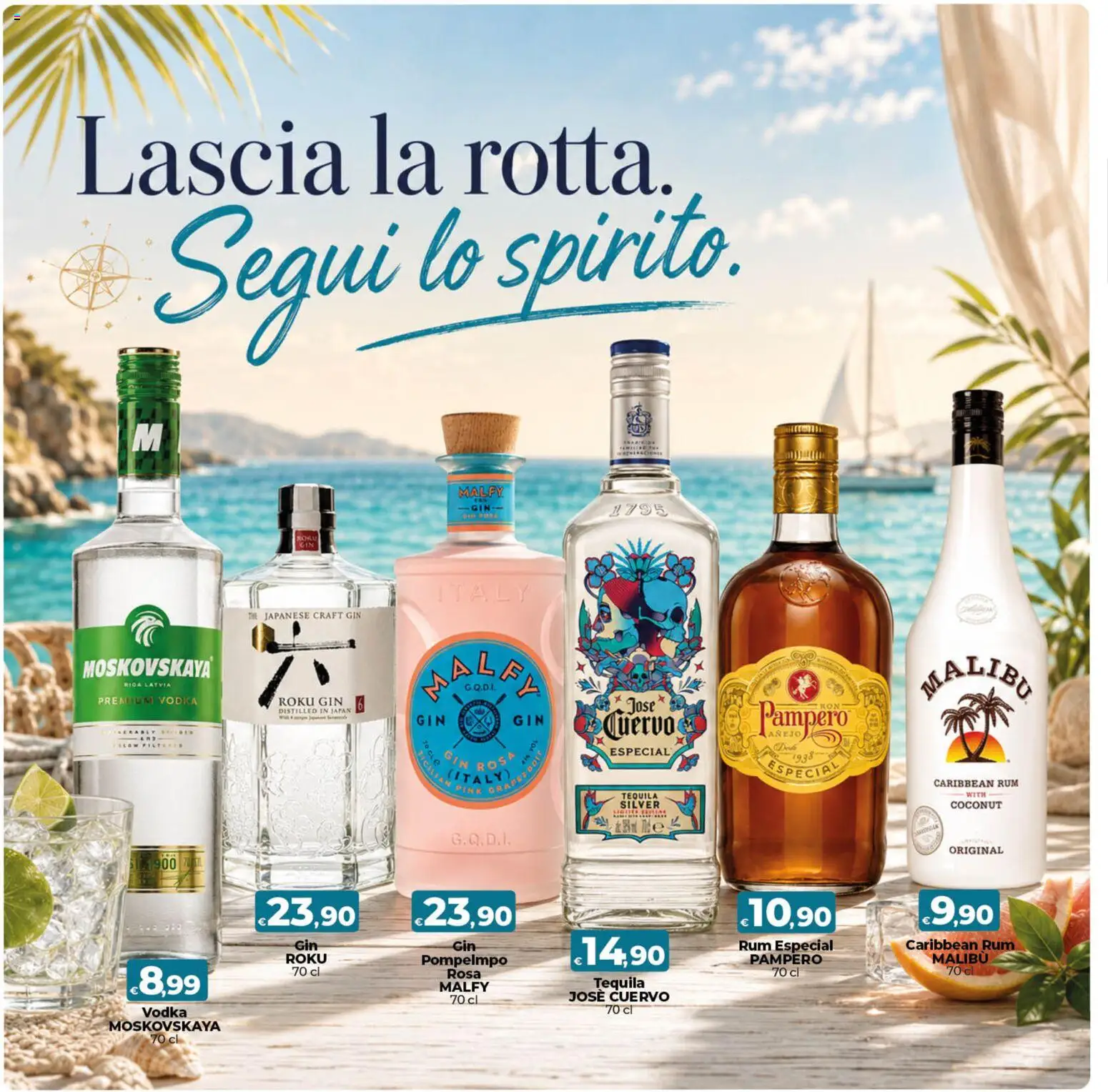 Volantino COOP del 09.06.2026 | Pagina: 18 | Prodotti: Gin, Vodka, Rum, Tequila
