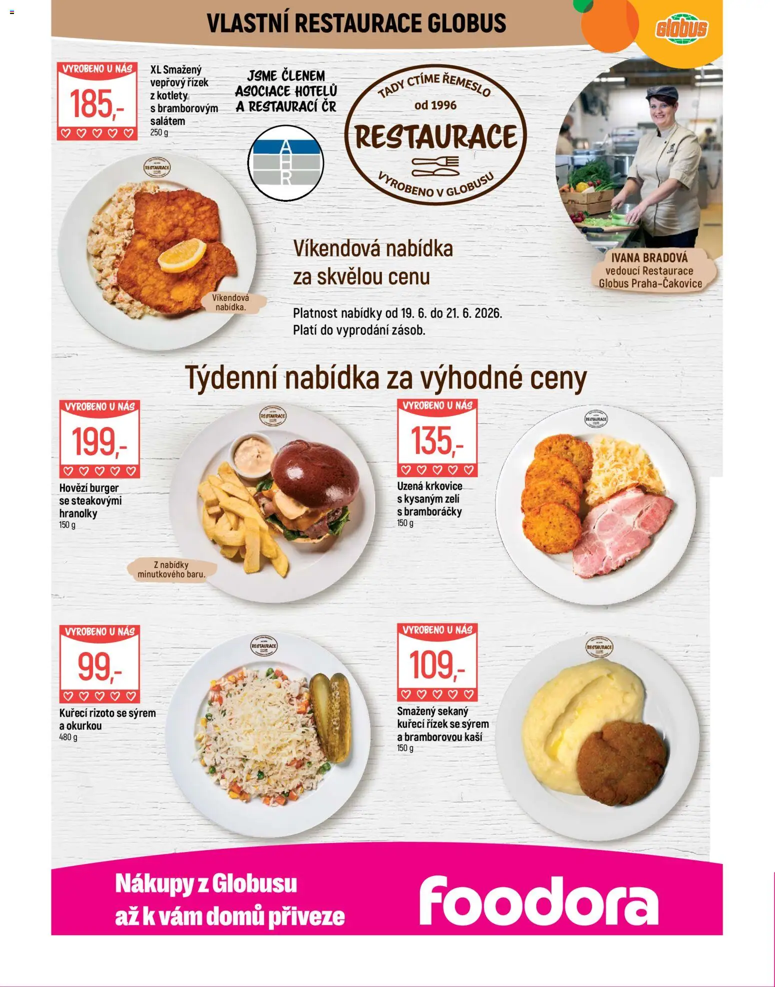 Globus leták od 17.06.2026 | Strana: 8 | Produkty: Hovězí, Globus, Krkovice, Uzená krkovice