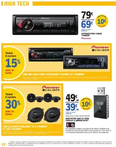 E.Leclerc - Prévisualisation de ADAPTATEUR SANS FIL POUR CARPLAY & ANDROID AUTO, Adaptateur sans fil pour CarPlay & Android Auto valide à partir de 05.05.2026 | Page: 12 | Produits: Radio, Adaptateur, USB, Autoradio