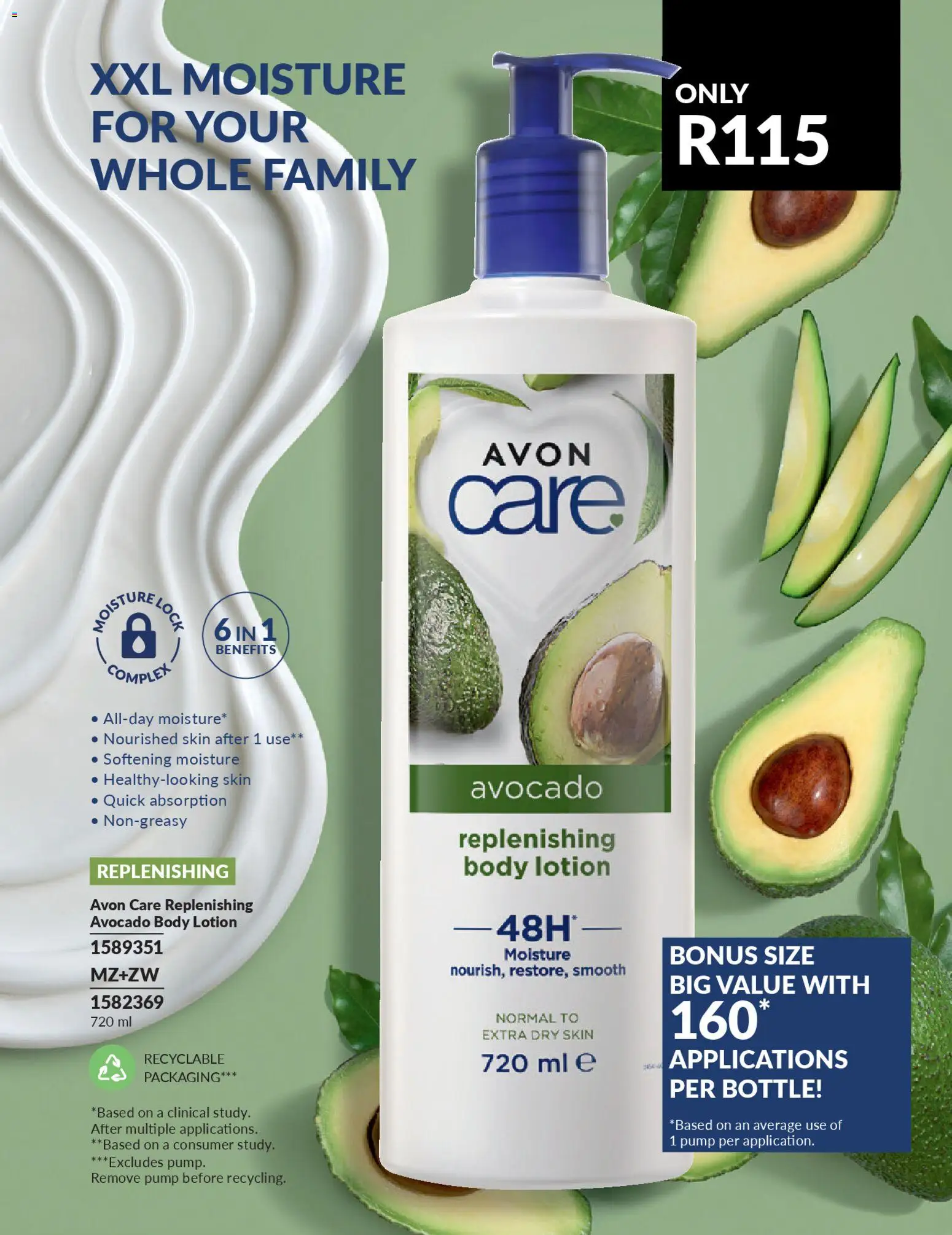 New Avon catalogue – valid from 01.04.2026 | Page: 165 | Products: Lock, Lotion