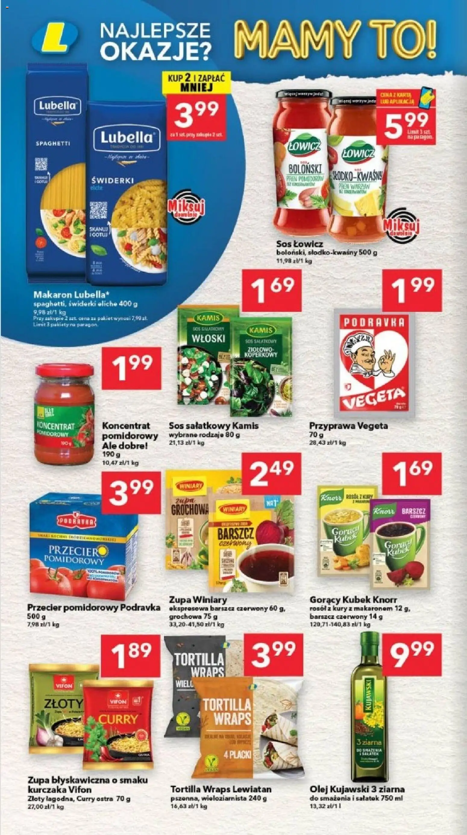 Lewiatan gazetka - Gdańsk od 21.05.2026 | Strona: 12 | Produkty: Gorący kubek, Tortilla, Zupa, Olej