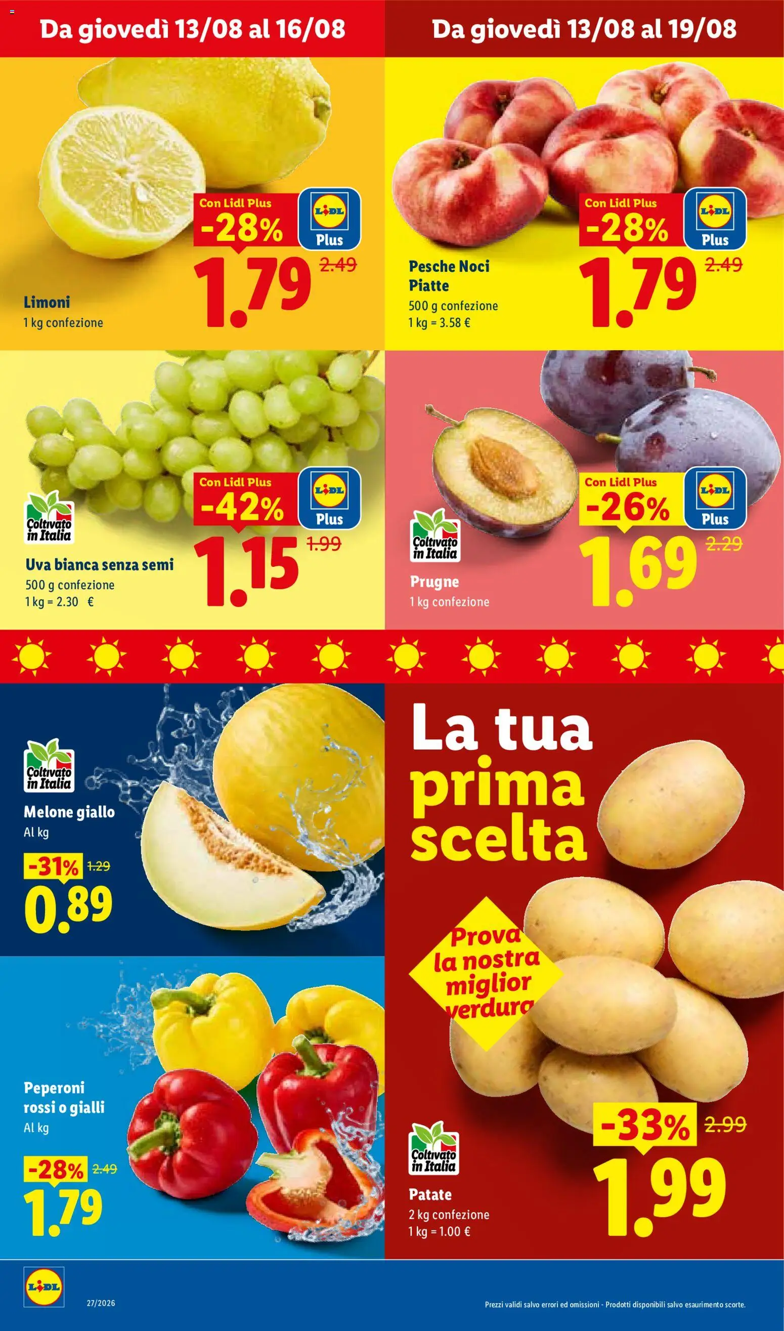 Volantino Lidl del 13/08/2026 | Pagina: 2