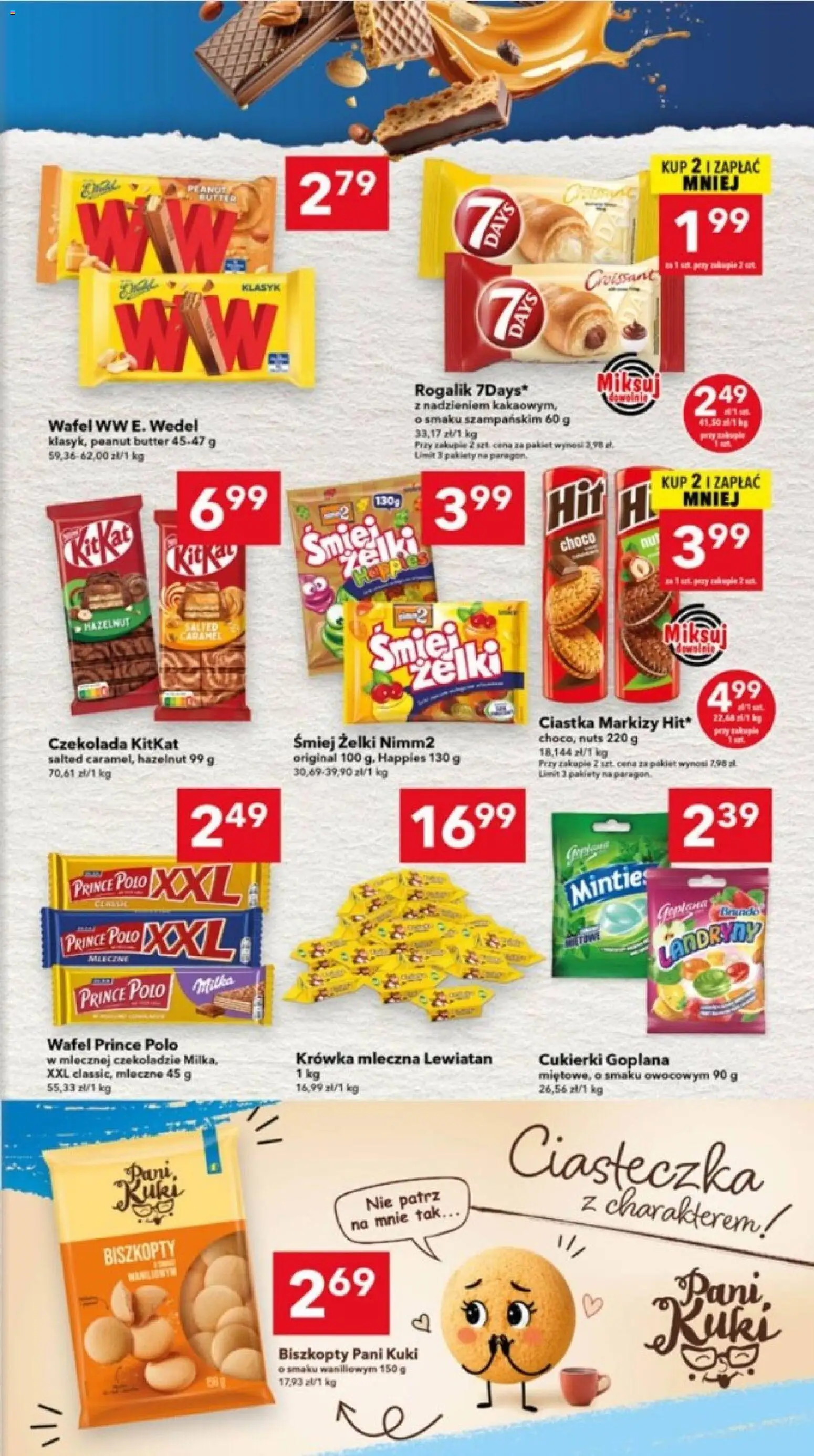 Lewiatan gazetka - Lublin od 02.06.2026 | Strona: 11 | Produkty: Prince polo xxl, Krowka, Milka, Żelki