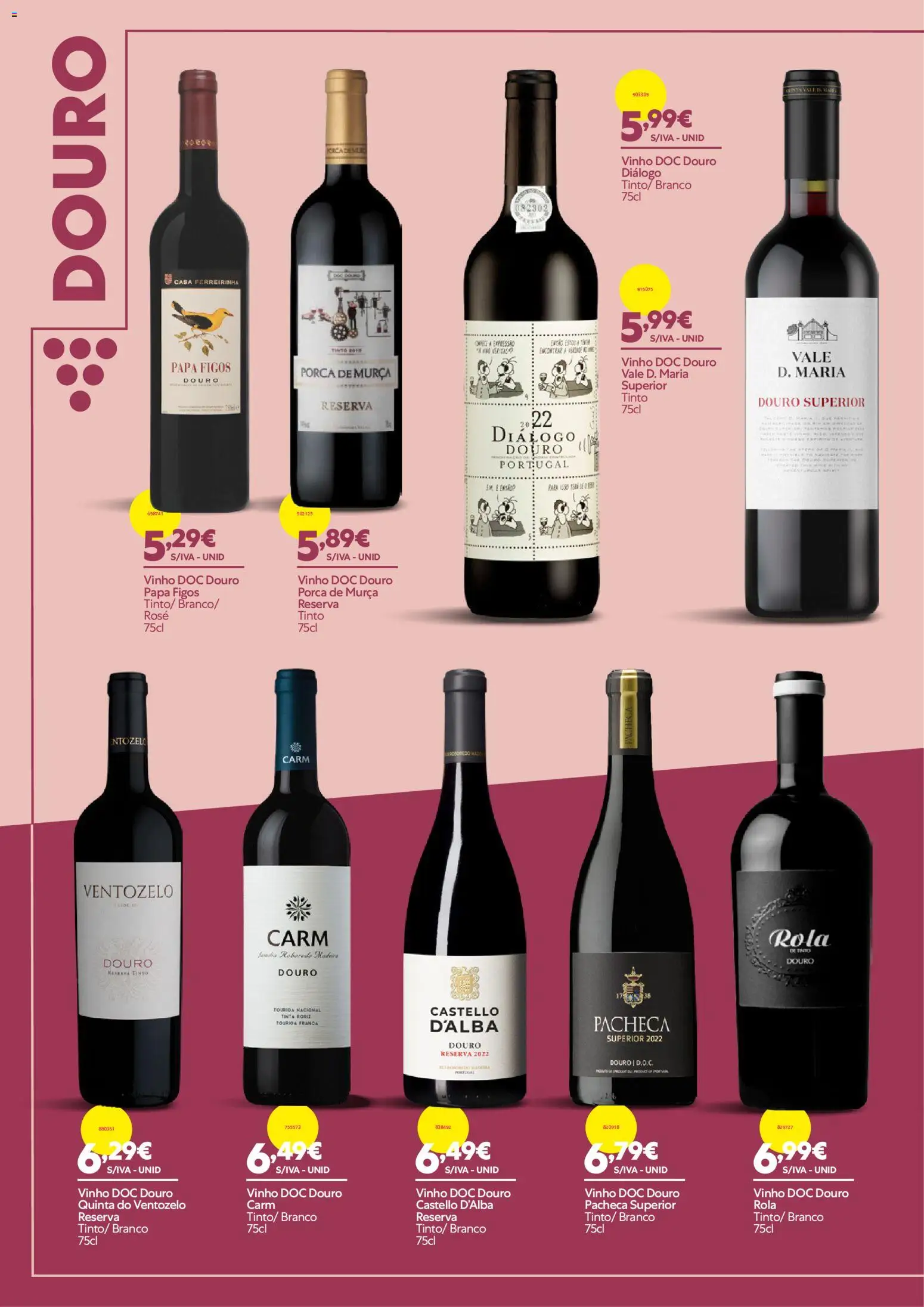 Recheio - Novo Catálogo de Vinhos │ válido de 03/09/2026 | Página: 14 | Produtos: Figos, Castello d'Alba, Tinta, Papa