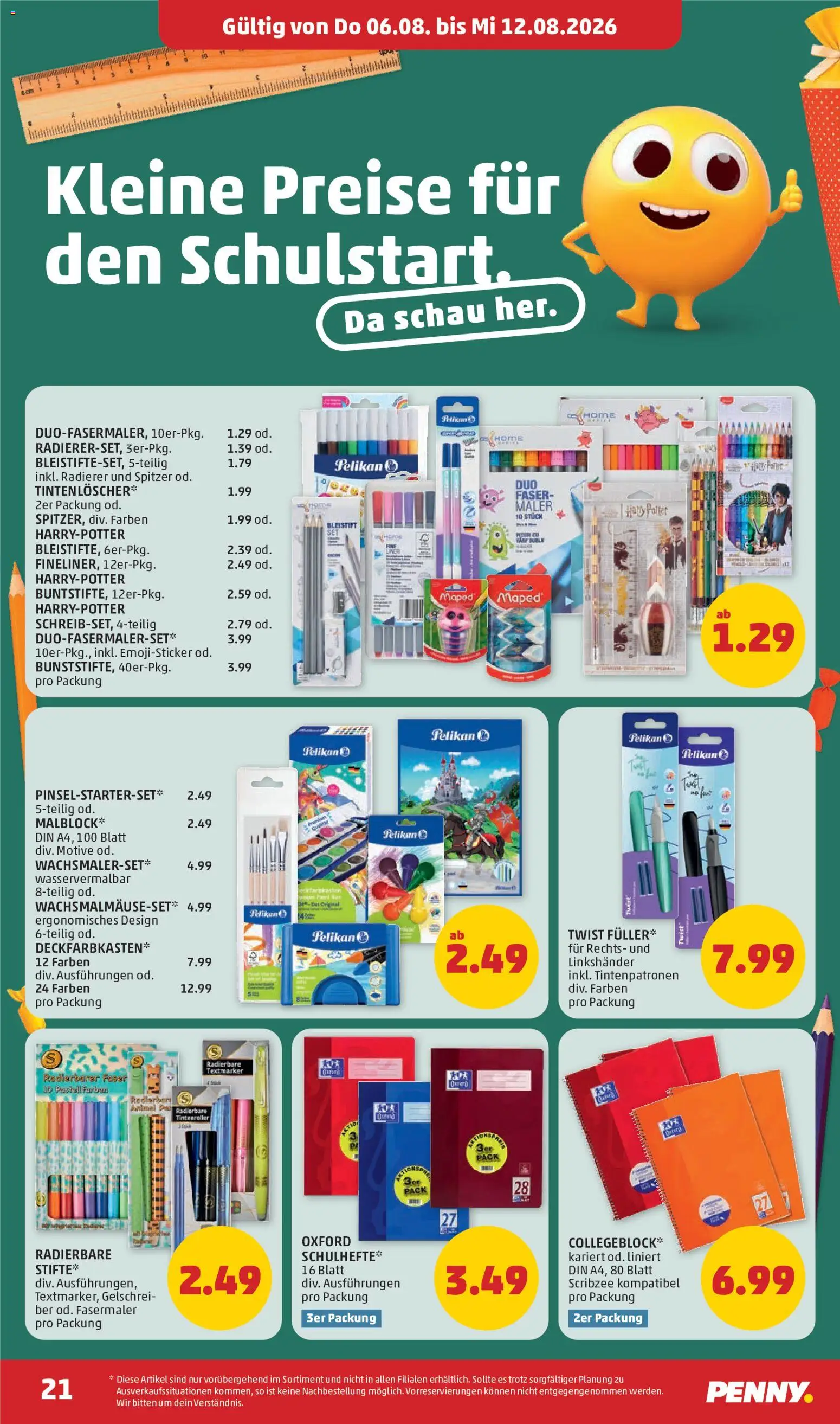 Penny Markt - Flugblatt gültig ab 06.08.2026 | Seite: 21