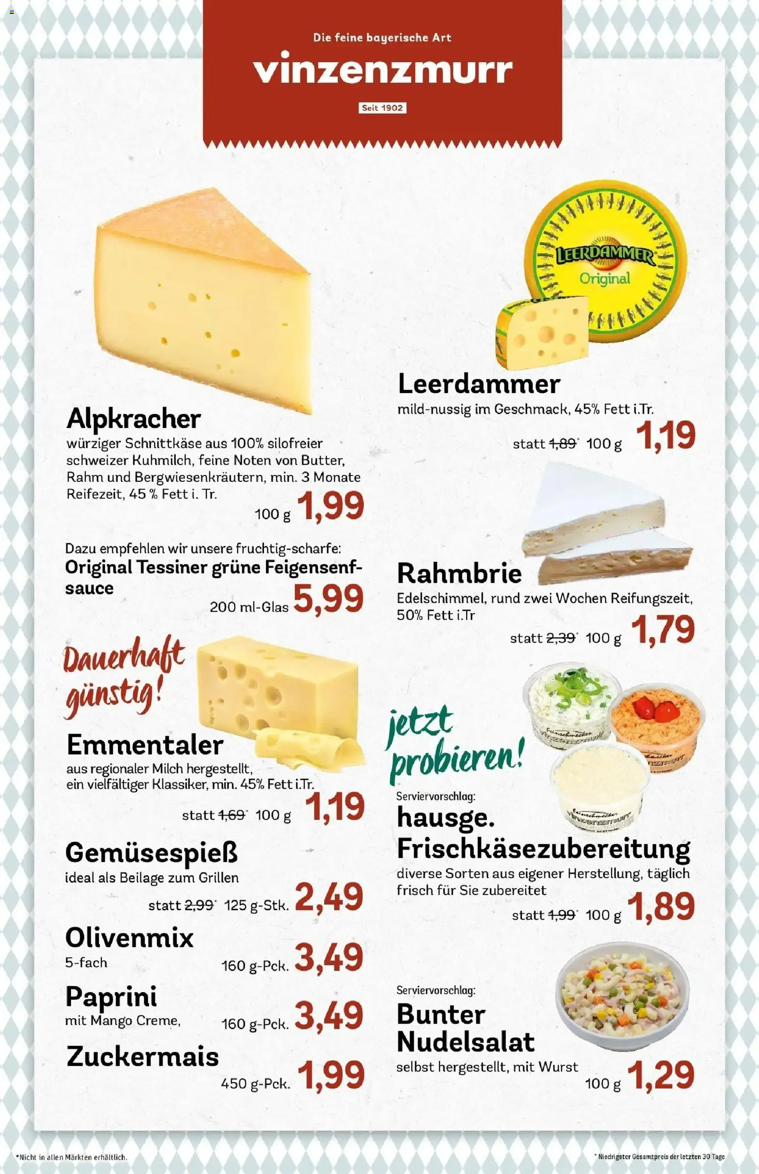 Rewe Prospekt München – gültig ab 27.07.2026 | Seite: 10 | Produkte: Milch, Leerdammer, Mango, Wurst