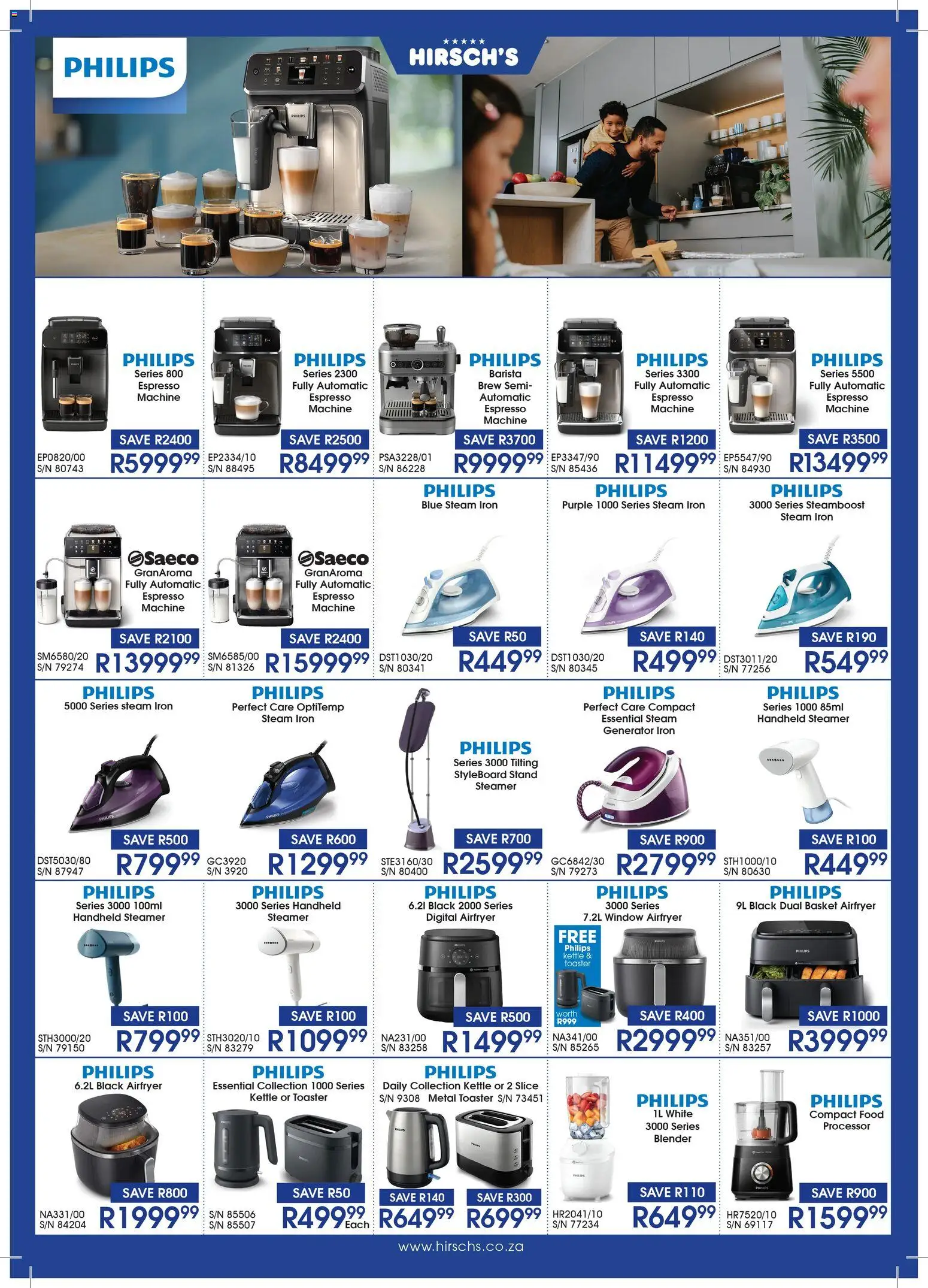 New Hirsch's catalogue – valid from 21/08/2026 | Page: 36 | Products: Kettle, Iron, Generator, Blender