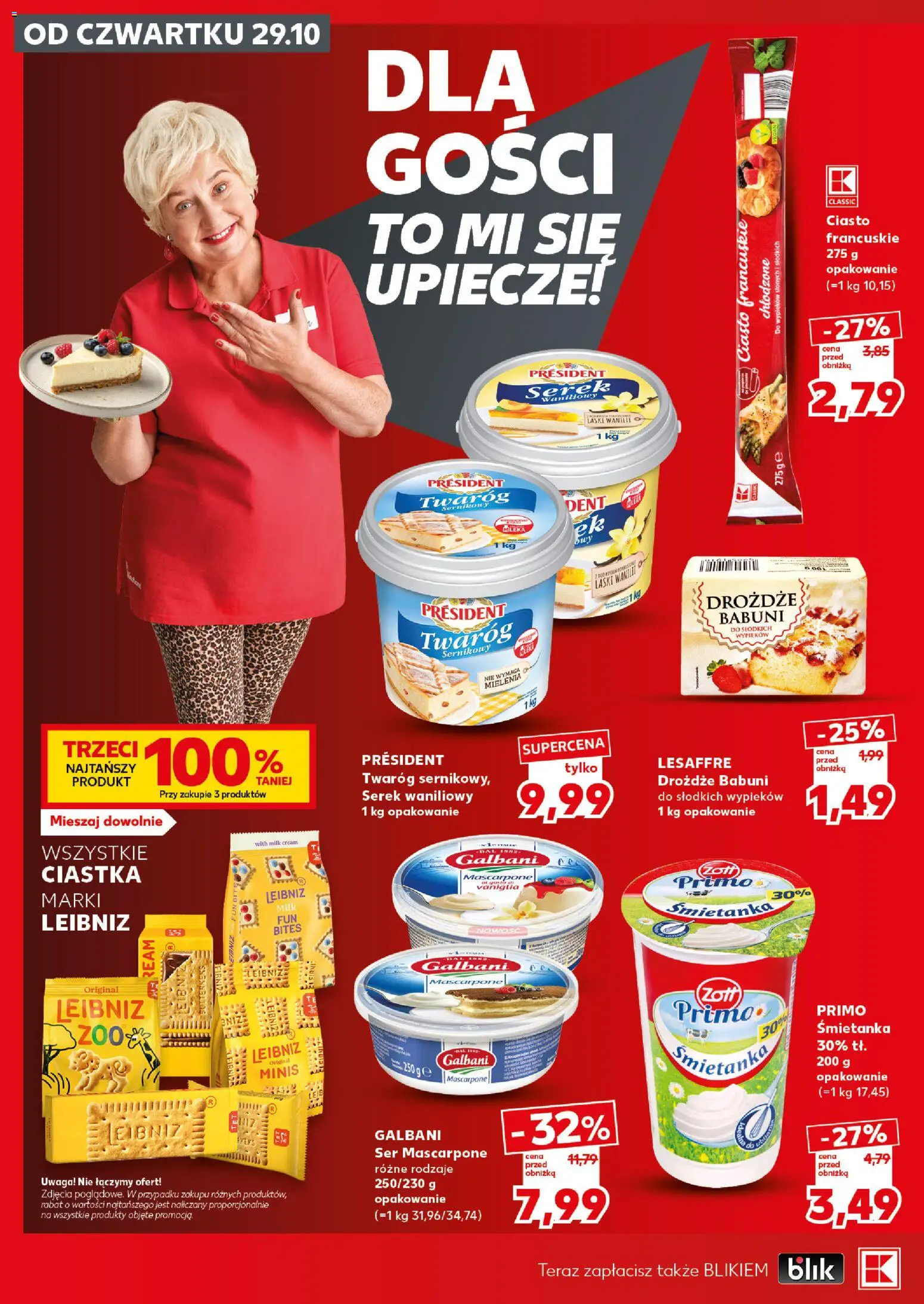 Kaufland Polsko leták - Mocny start od 02.11.2026 | Strana: 26 | Produkty: Mascarpone