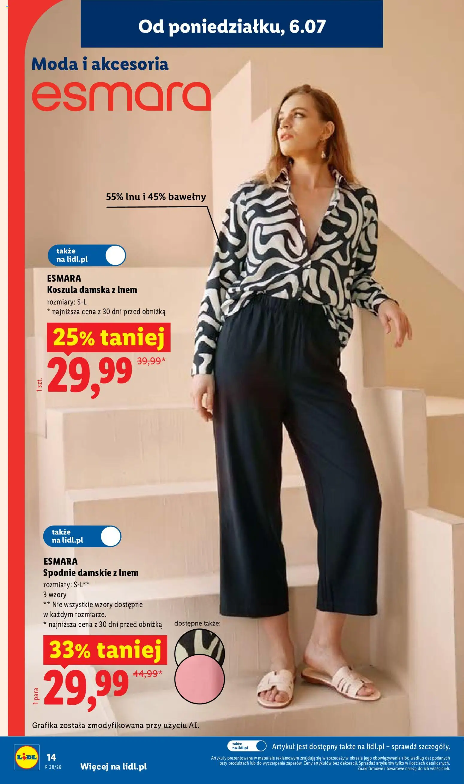 Lidl Katalog od 06.07.2026 | Strona: 16 | Produkty: Koszula, Spodnie