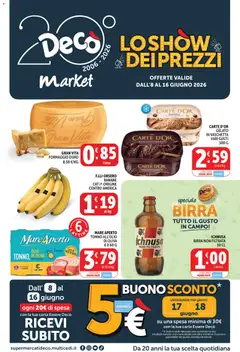 Anteprima del volantino Decò volantino Market Palese, Modugno valido a partire dal 08.06.2026