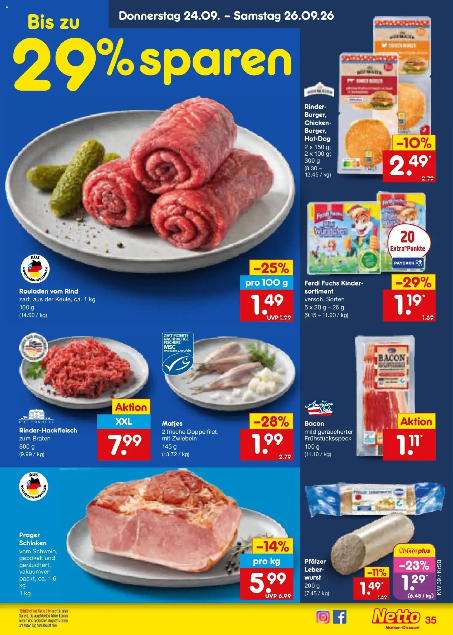 Netto Marken-Discount Prospekt Baesweiler – gültig ab 21.09.2026 | Seite: 49 | Produkte: Zwiebeln, Wurst, Schinken