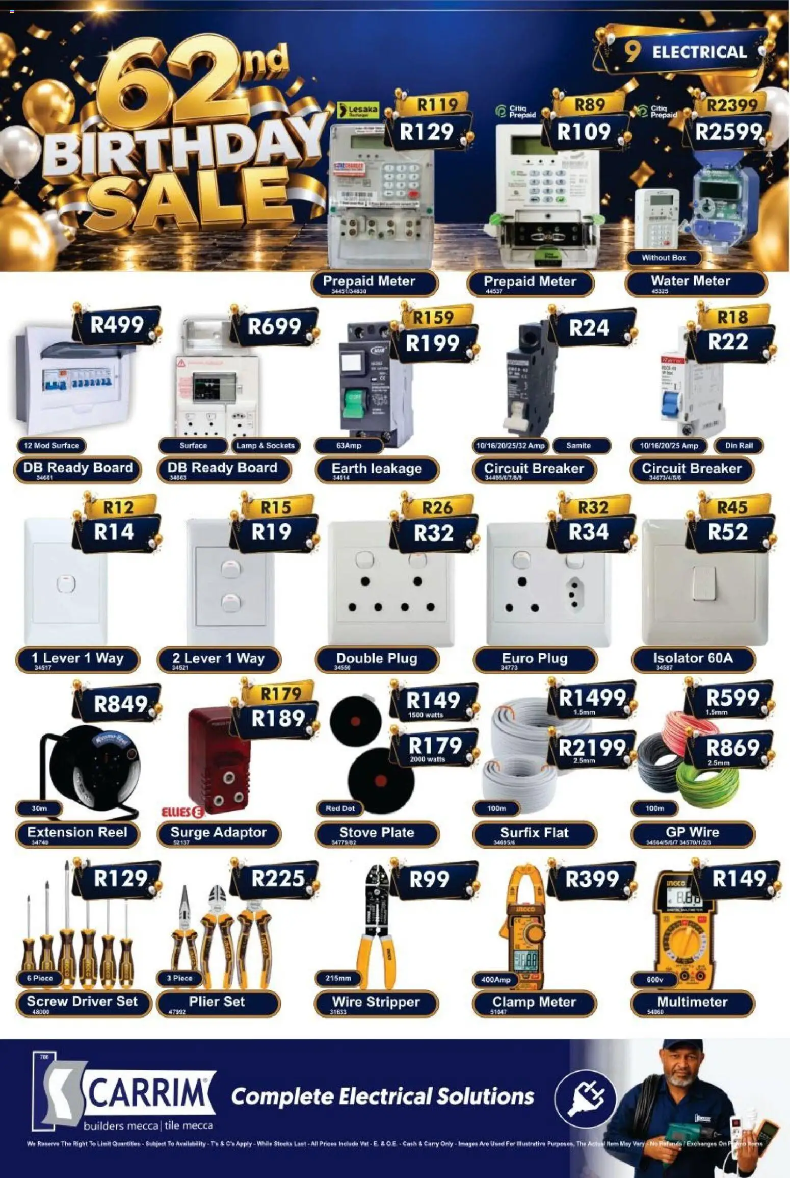 New K. Carrim catalogue – valid from 25/09/2026 | Page: 9 | Products: Stove, Plate, Lamp, Water
