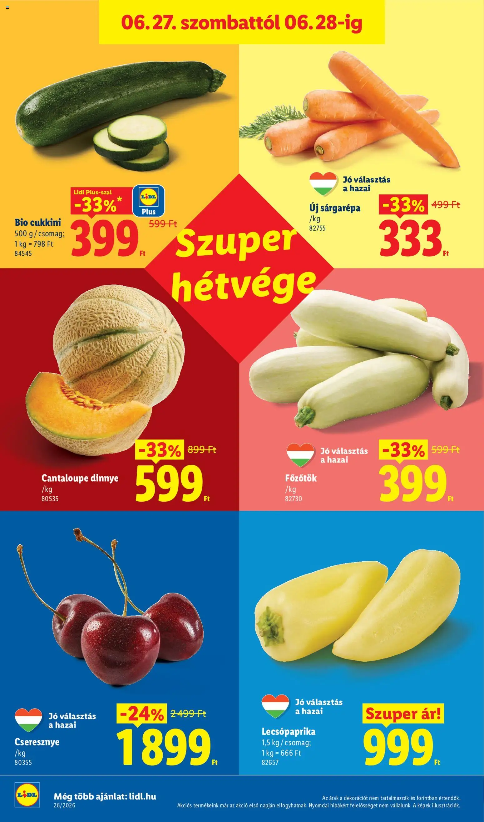Lidl akciós ujság - amely érvényes a következő dátumtól: 25.06.2026 | Oldal: 46