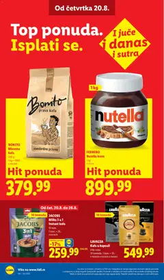 JACOBS Milka 3 u 1 instant kafa, 10 kom. - pregled Lidl kataloga - važi od 20.08.2026 | Strana: 28