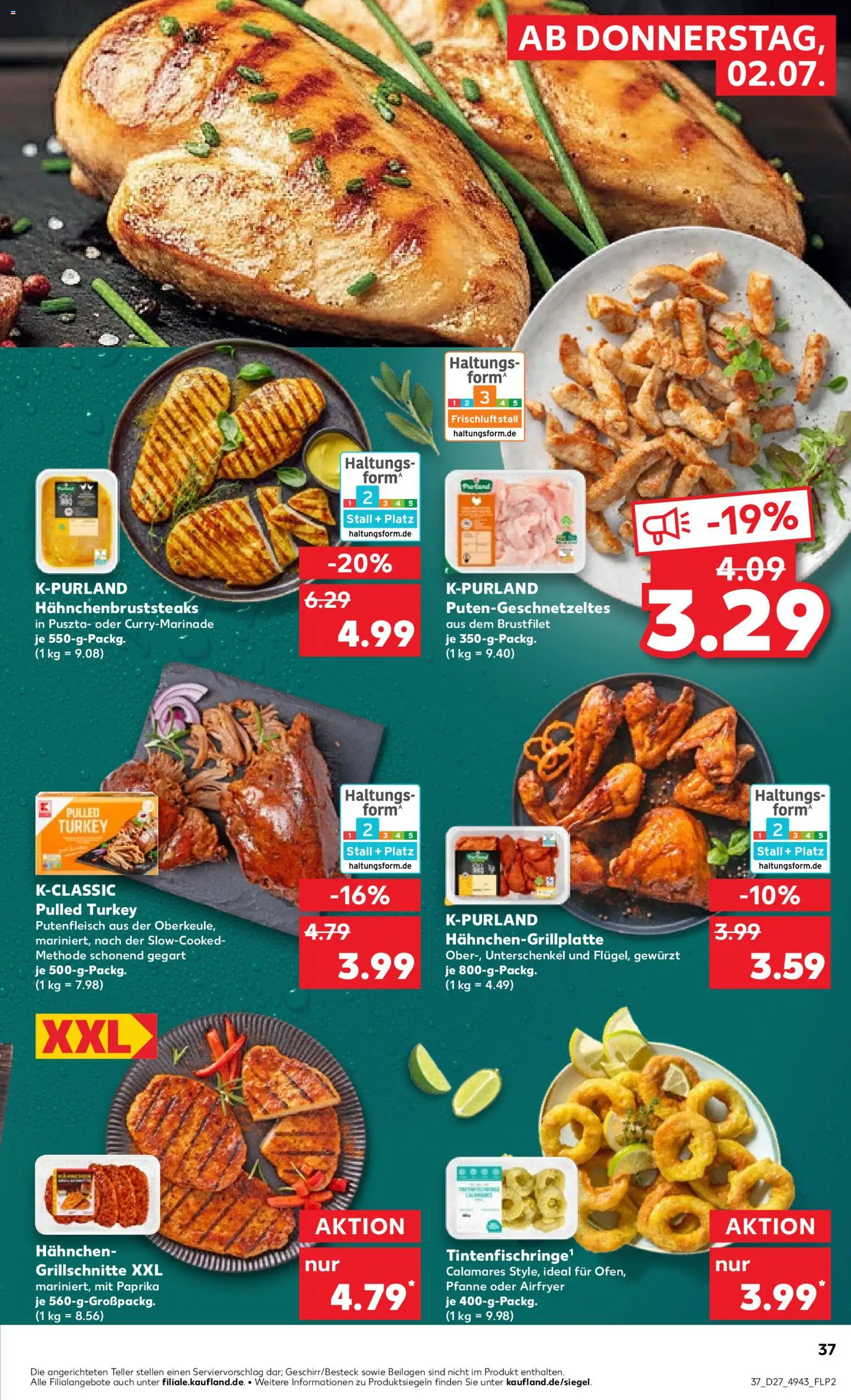 Kaufland Prospekt Köln – gültig ab 02.07.2026 | Seite: 37 | Produkte: Hahnchen, Paprika