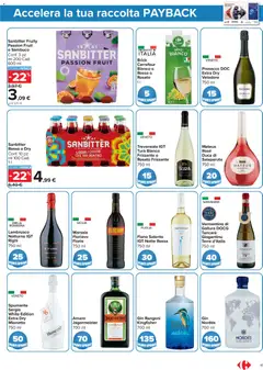 Anteprima del volantino Carrefour volantino Market - Punti Sprint Payback valido a partire dal 16.06.2026 | Pagina: 11 | Prodotti: Gin, Prosecco, Spumante, Amaro