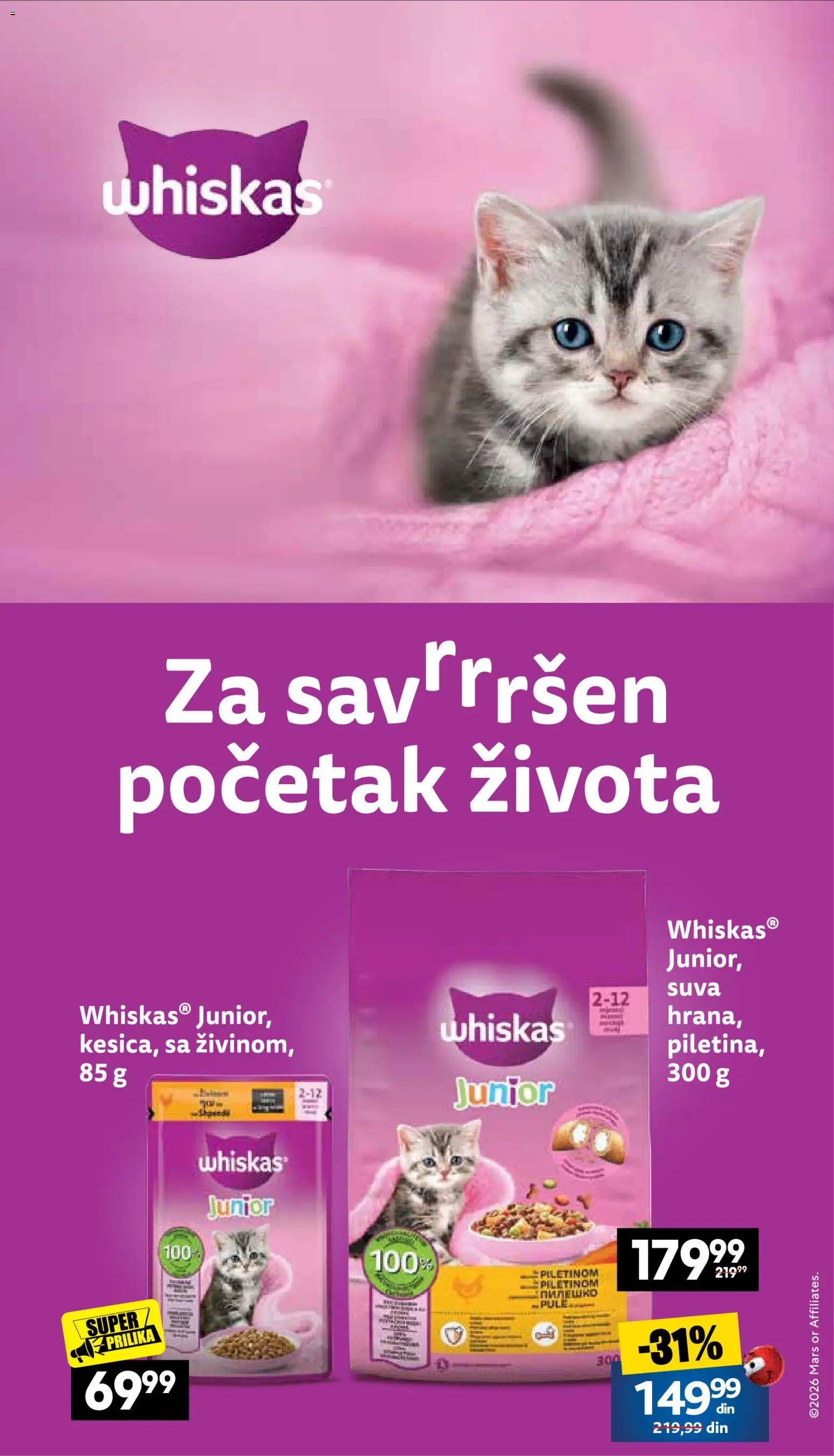 Roda katalog - važi od 28.09.2026 | Strana: 12 | Proizvode: Whiskas