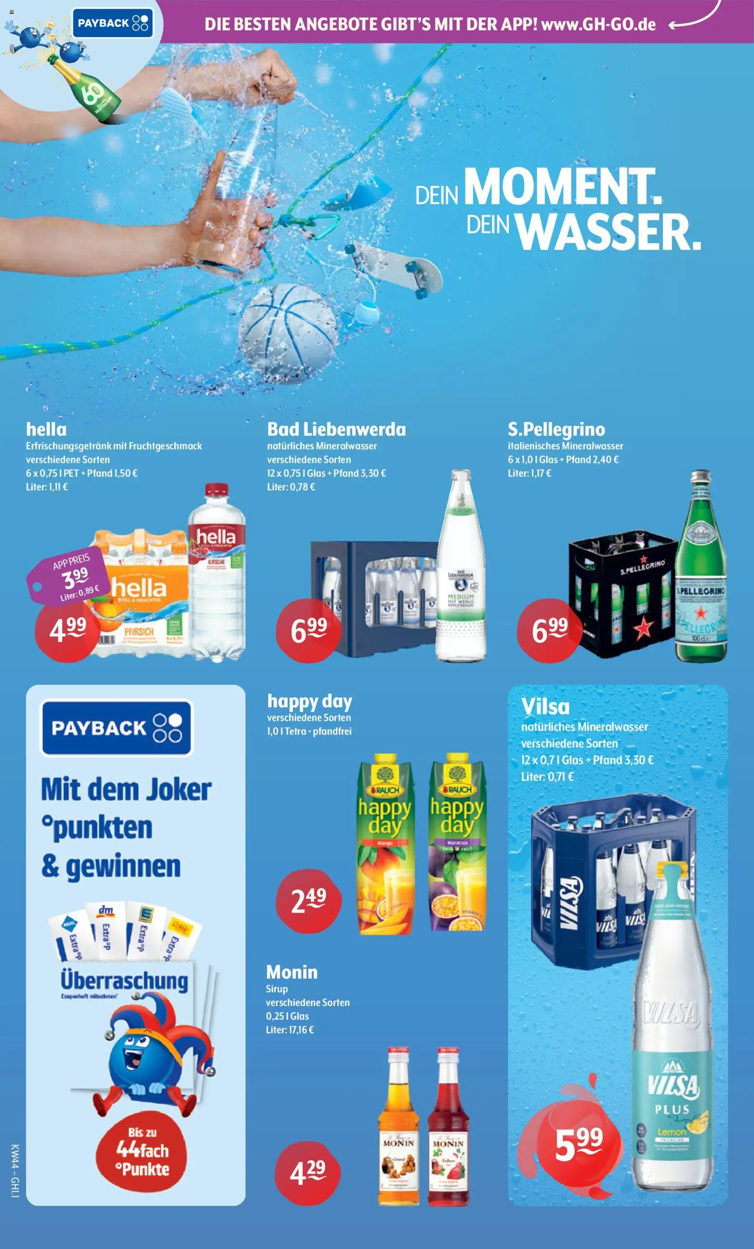 Getränke Hoffmann Prospekt – gültig ab 26.10.2026 | Seite: 2 | Produkte: Bad, Sirup, Mineralwasser, Mango