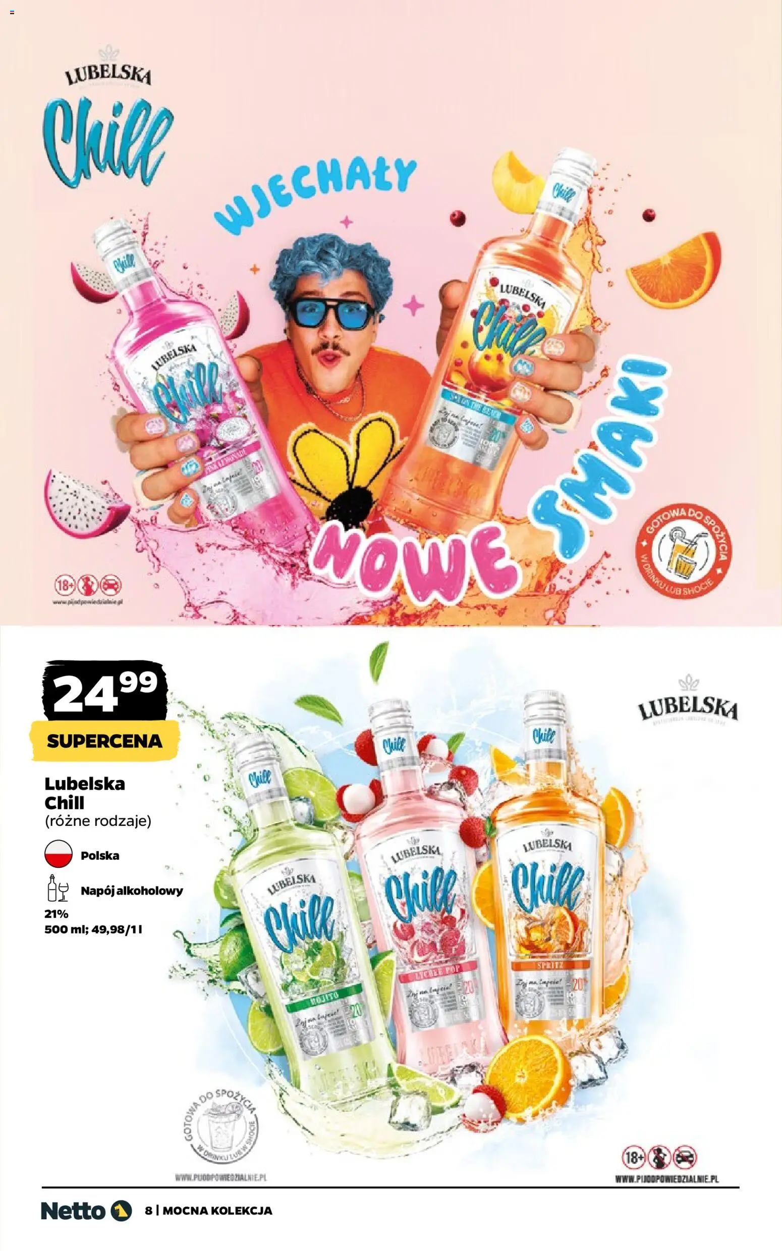 Netto gazetka - Alkohole mocne od 11.05.2026 | Strona: 8