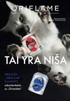 Oriflame leidinys galioja nuo 22.04.2026