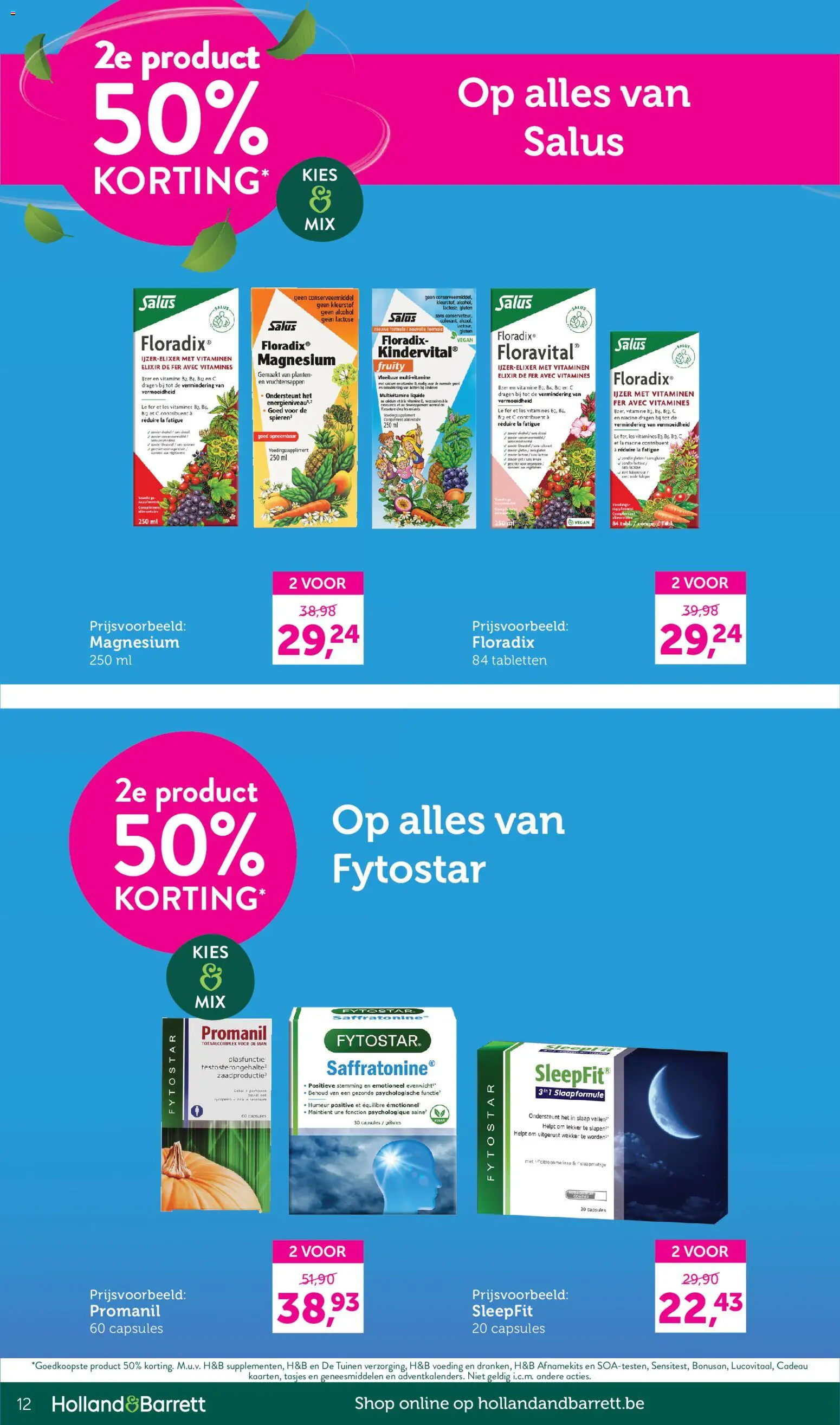 {H1} | Pagina: 12 | Producten: Capsules, Platen, Alcohol, Pompoen
