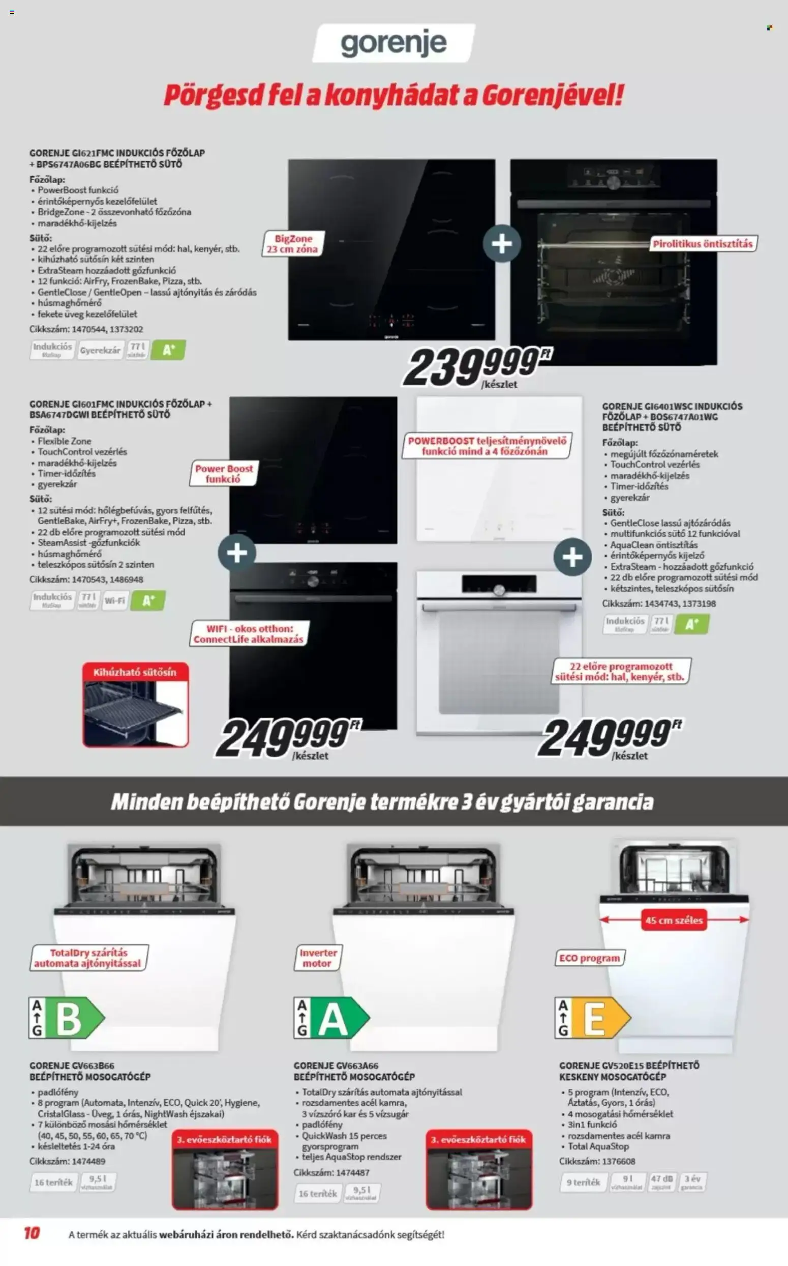 Media Markt akciós ujság - amely érvényes a következő dátumtól: 06.05.2026 | Oldal: 10