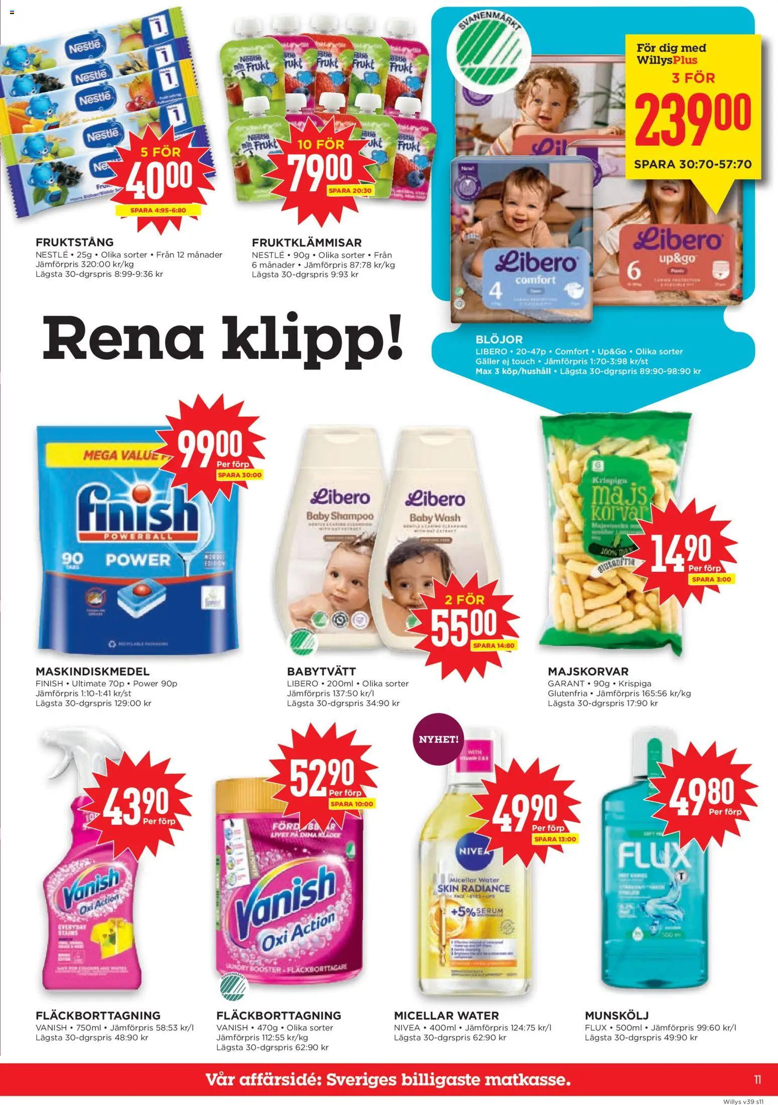 Willys reklamblad aktuell från 21/09/2026 | Sida: 11