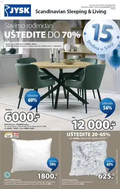 Jysk katalog - pregled Jysk kataloga - važi od 02.09.2026