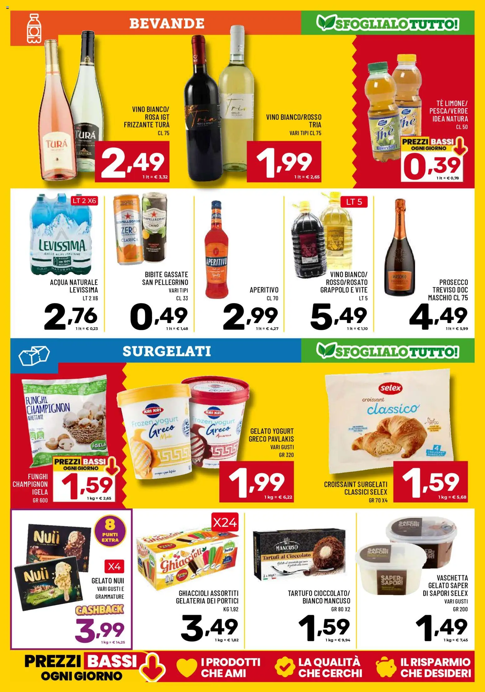Volantino Il Centesimo del 01/09/2026 | Pagina: 11 | Prodotti: Tartufo, Tè, Bibite, Aperitivo